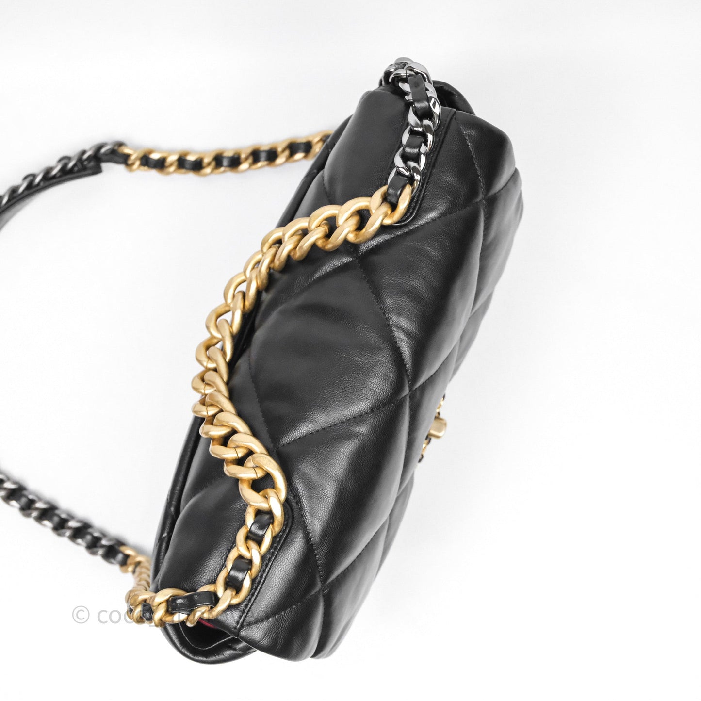 Chanel 19 Medium Black Mixed Hardware