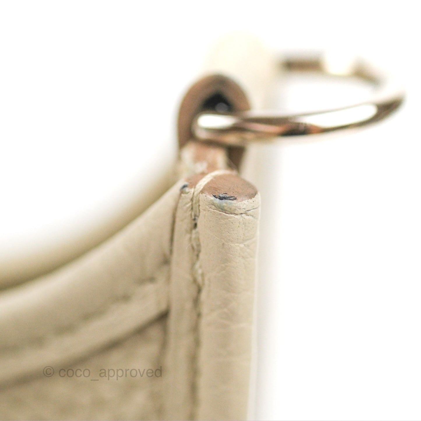 Hermès Mini Evelyne Beton Clemence Palladium Hardware