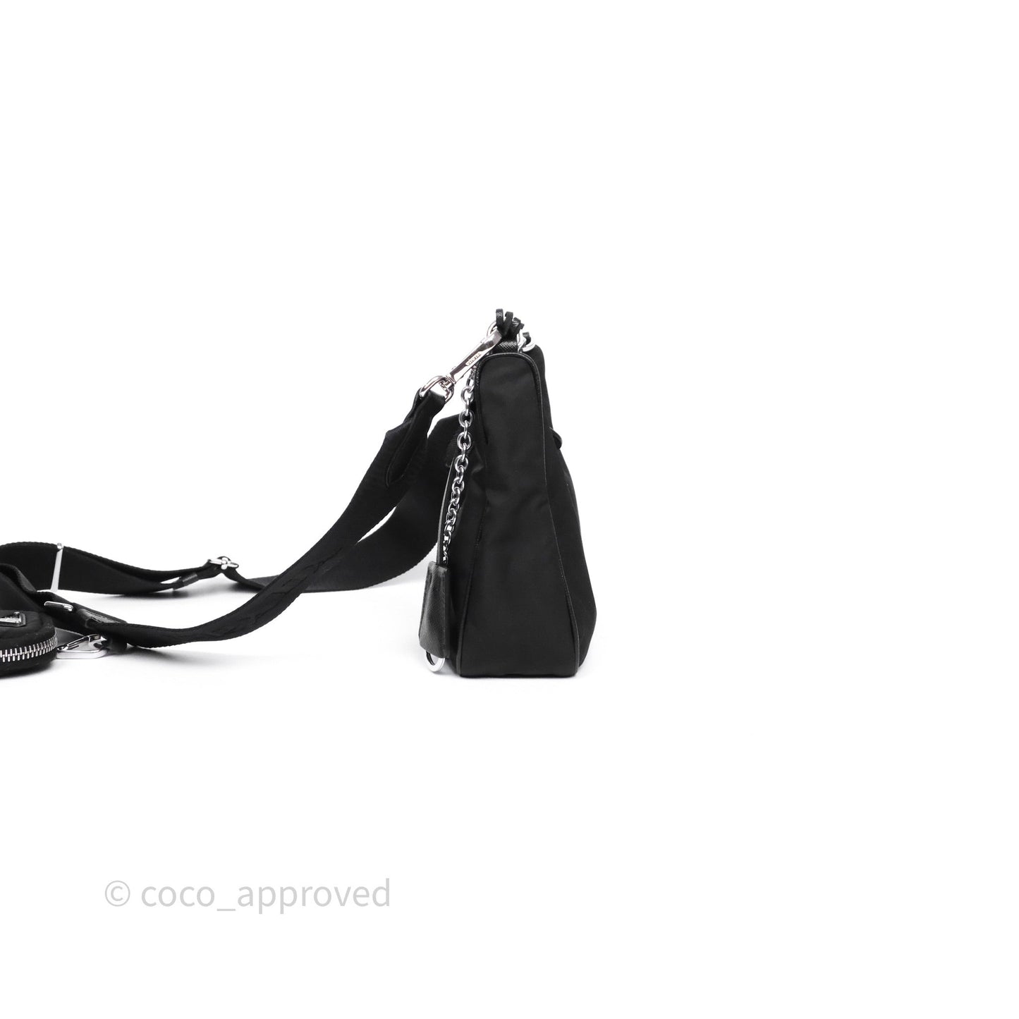 Prada Nylon Re-Edition 2005 Shoulder Bag Black