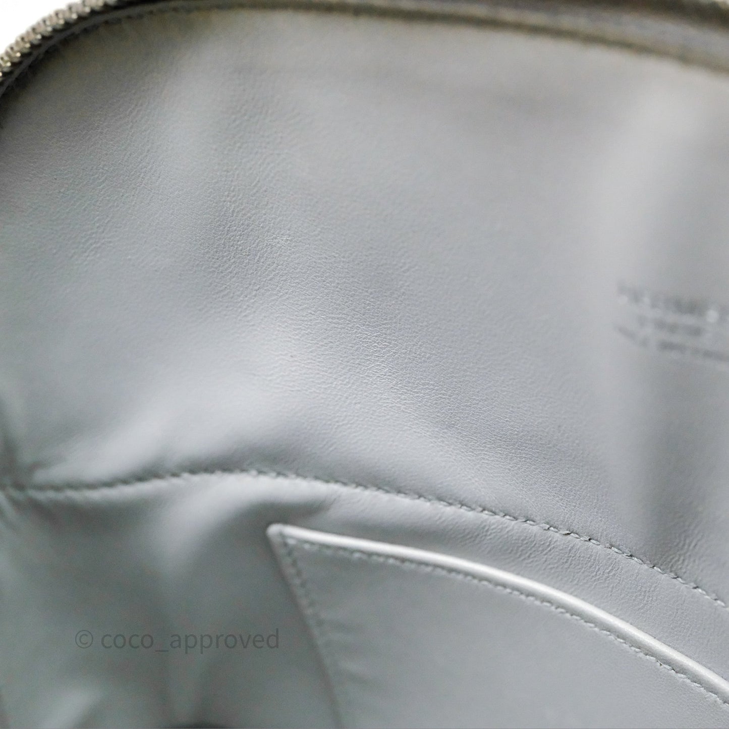 Hermès Bolide 27 Bleu Glacier 8U Epsom Palladium Hardware