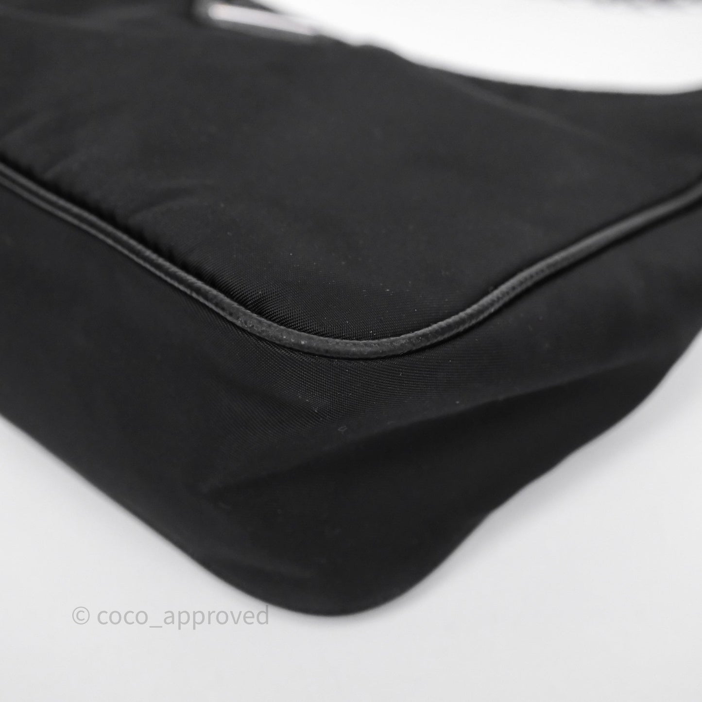 Prada Nylon Re-Edition 2005 Shoulder Bag Black