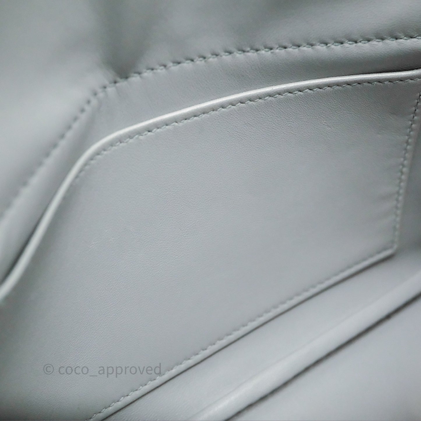 Hermès Bolide 27 Bleu Glacier 8U Epsom Palladium Hardware