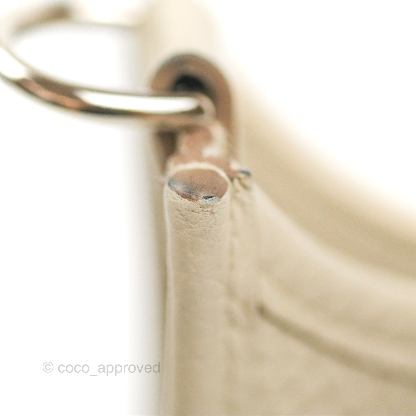 Hermès Mini Evelyne Beton Clemence Palladium Hardware