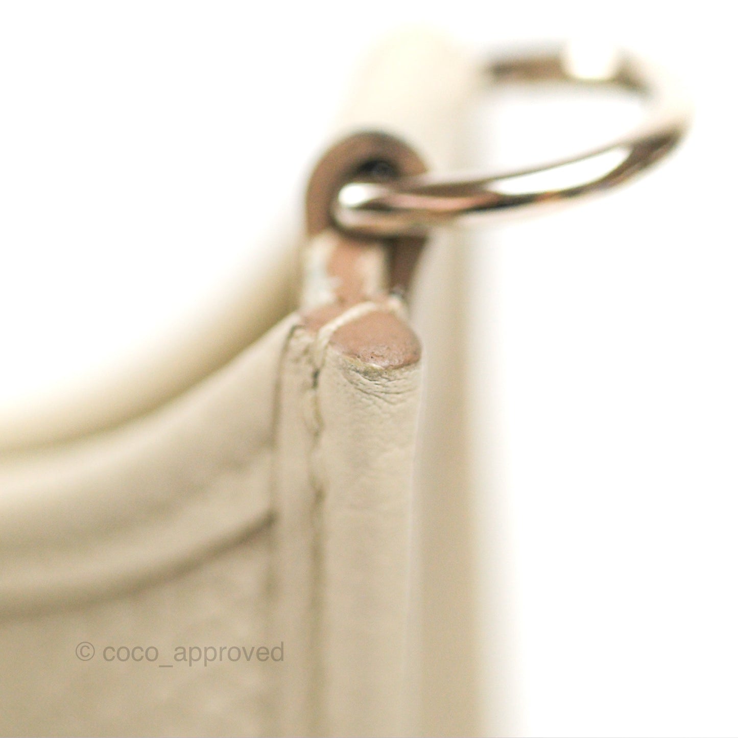 Hermès Mini Evelyne Beton Clemence Palladium Hardware
