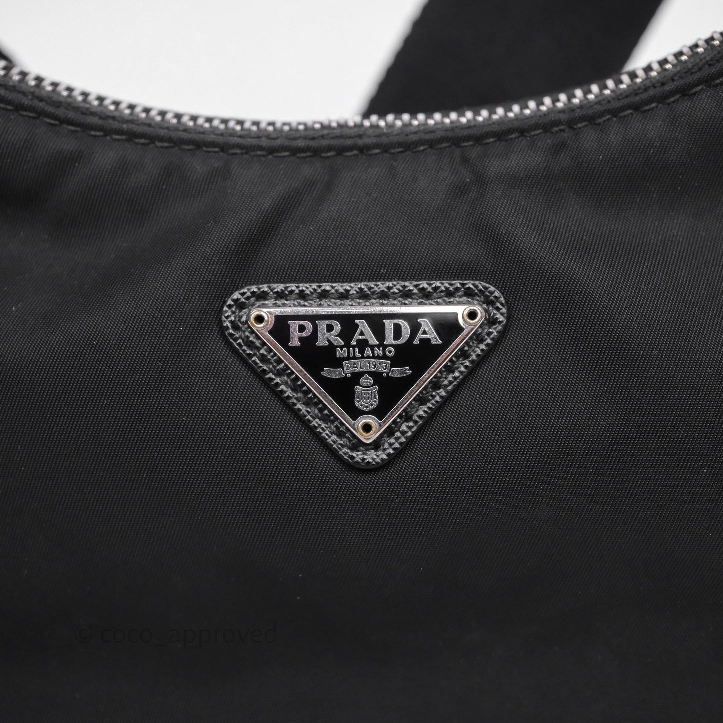 Prada Nylon Re-Edition 2005 Shoulder Bag Black