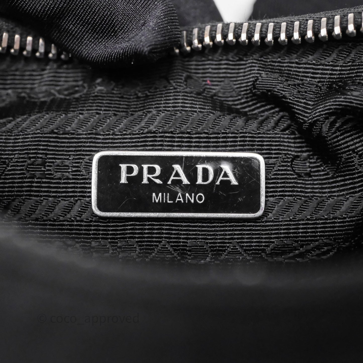 Prada Nylon Re-Edition 2005 Shoulder Bag Black
