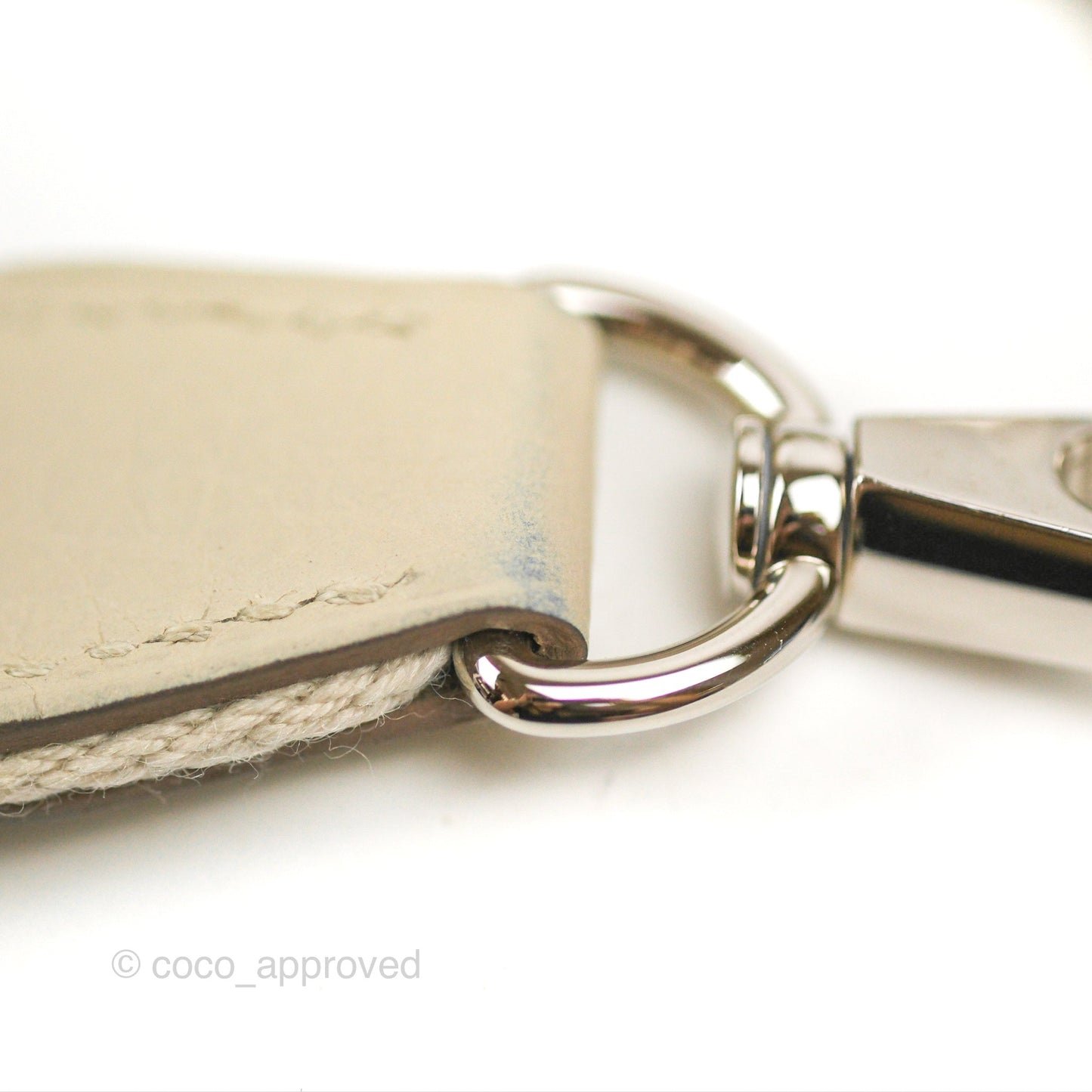 Hermès Mini Evelyne Beton Clemence Palladium Hardware