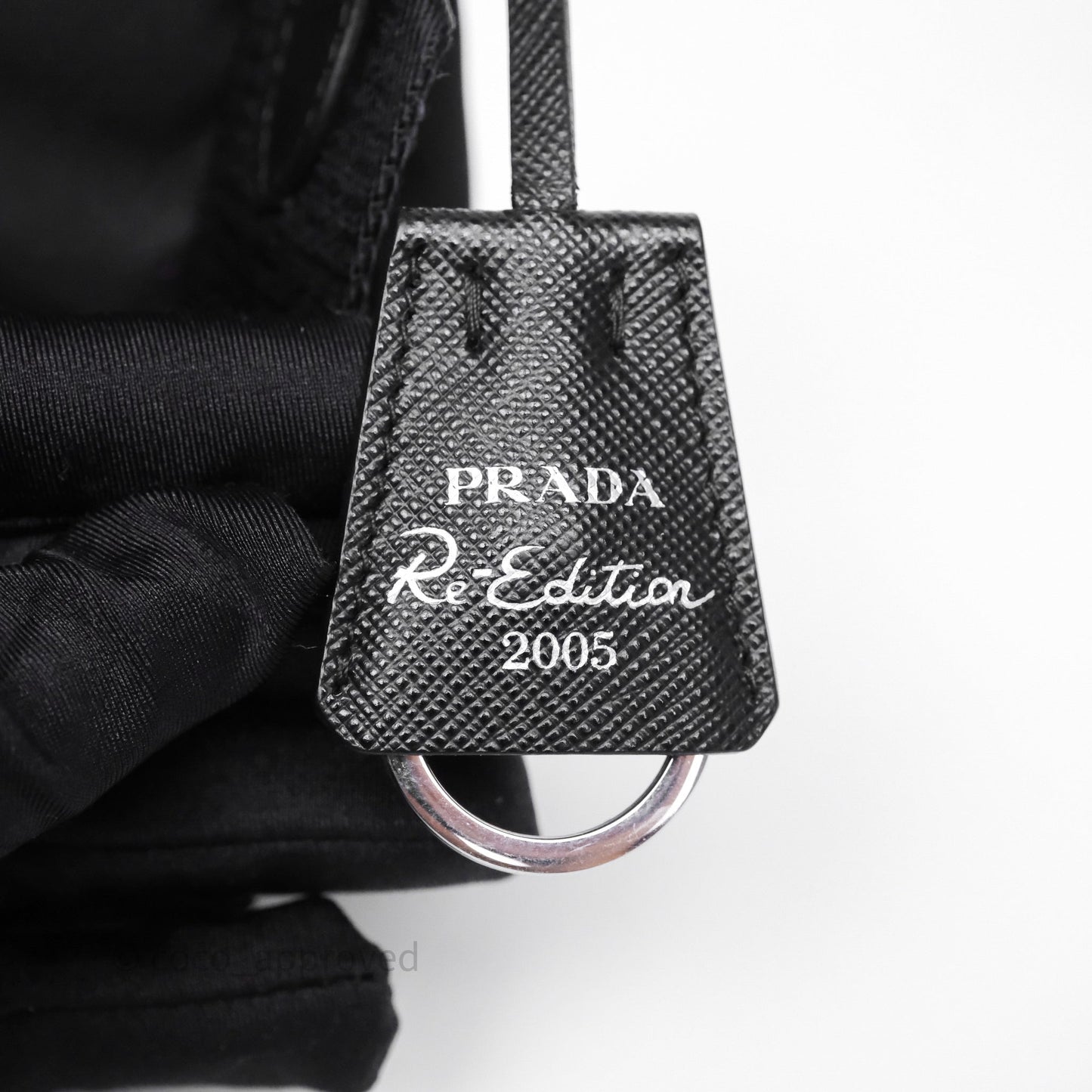 Prada Nylon Re-Edition 2005 Shoulder Bag Black