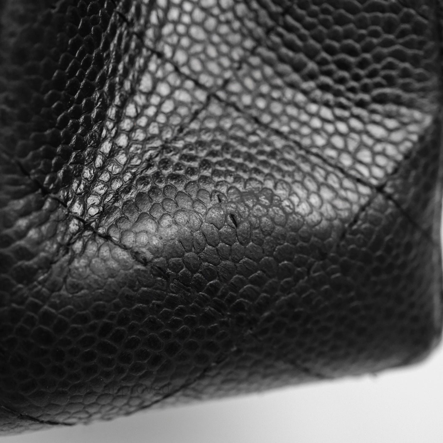 Chanel Small Classic Flap Quilted Black Caviar Gold Hardware