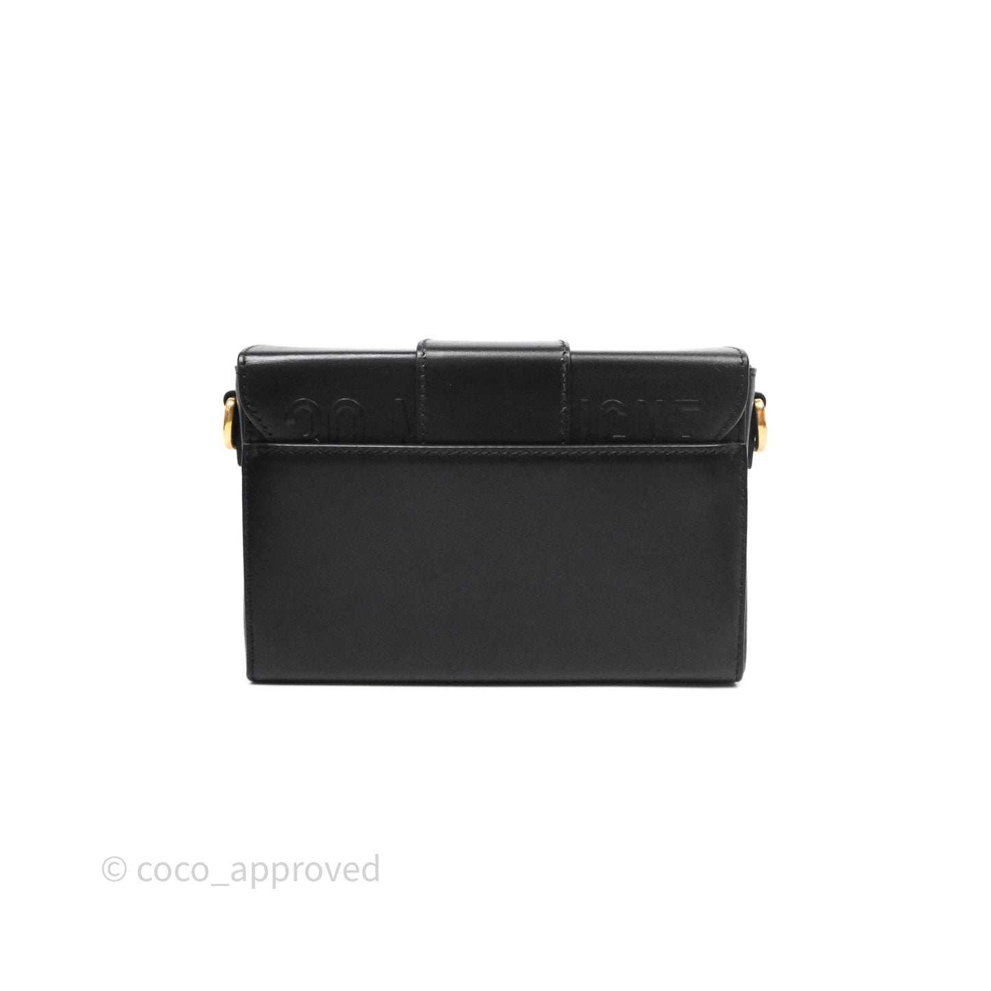 Christian Dior 30 Montaigne Box Bag Black