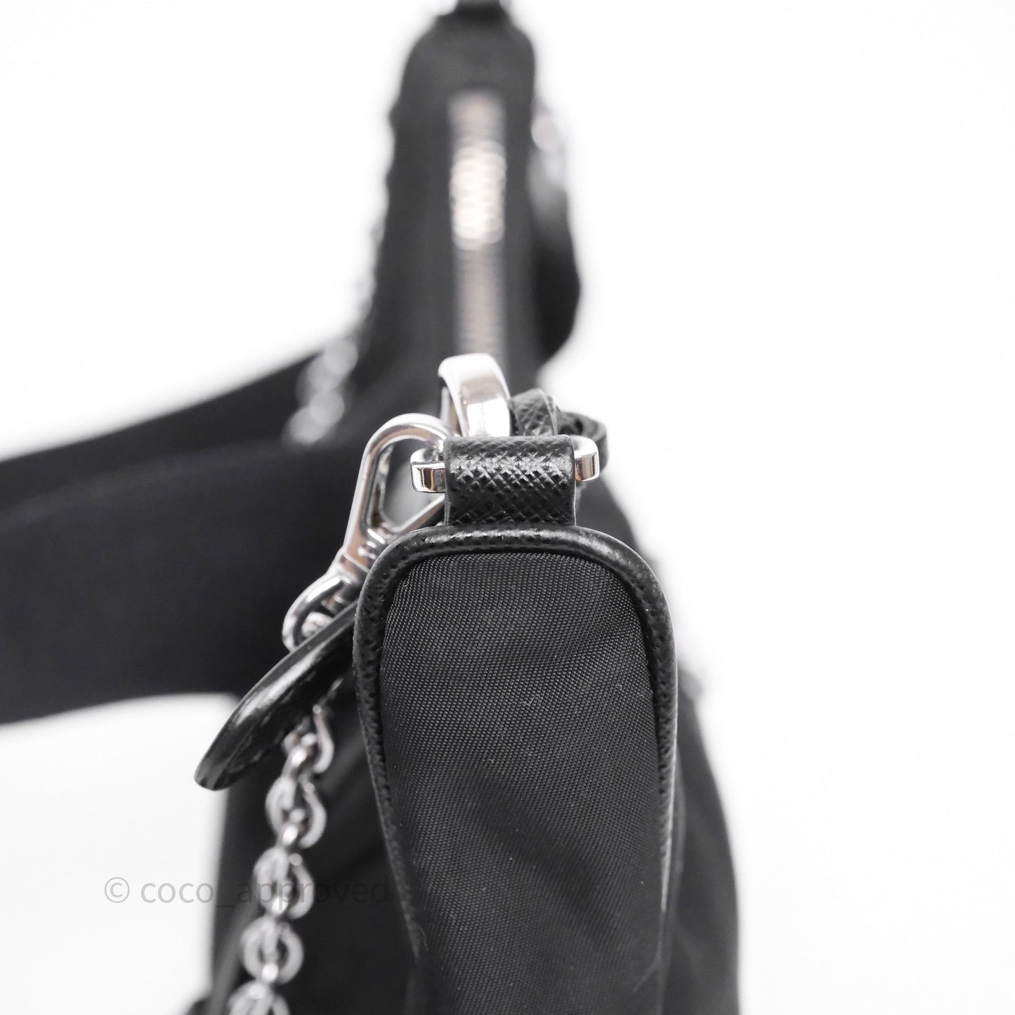 Prada Nylon Re-Edition 2005 Shoulder Bag Black