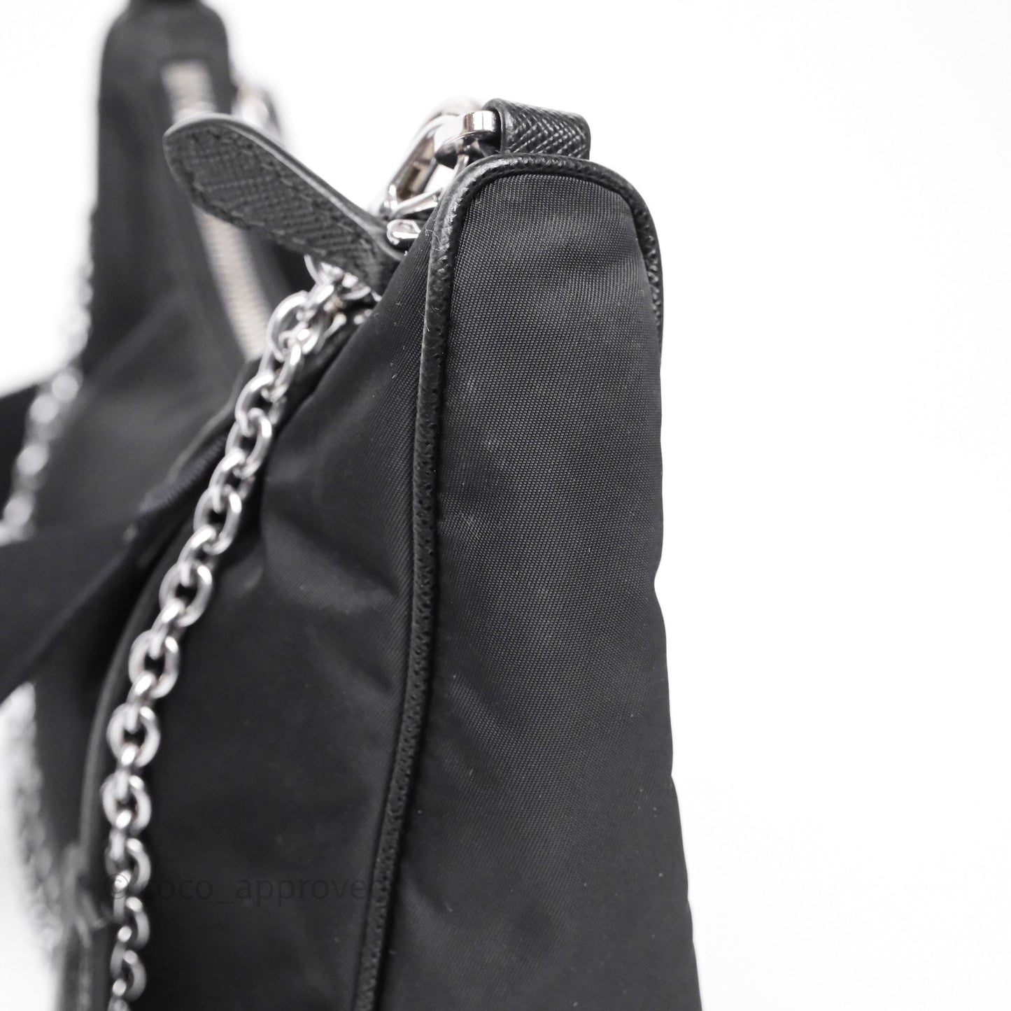 Prada Nylon Re-Edition 2005 Shoulder Bag Black
