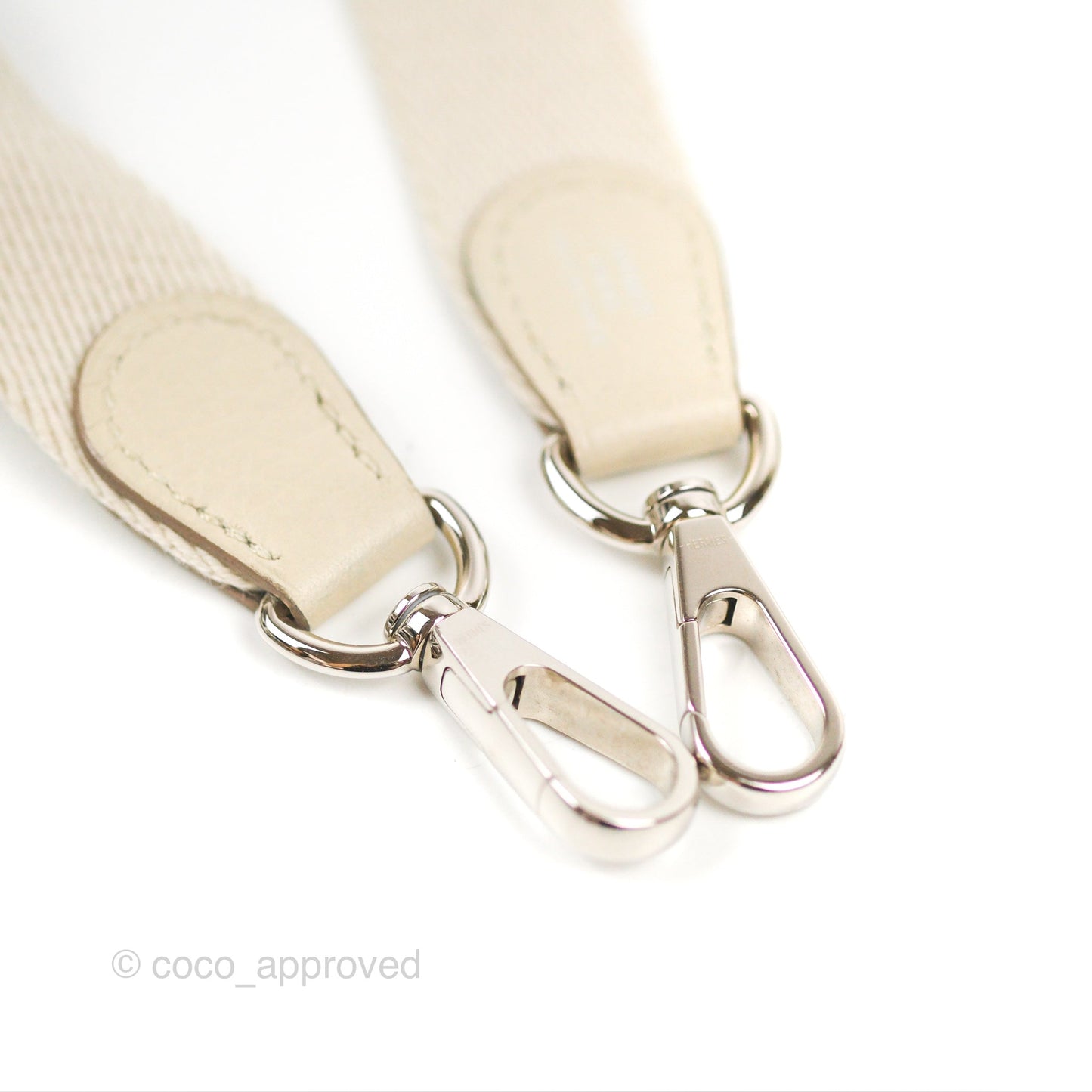Hermès Mini Evelyne Beton Clemence Palladium Hardware