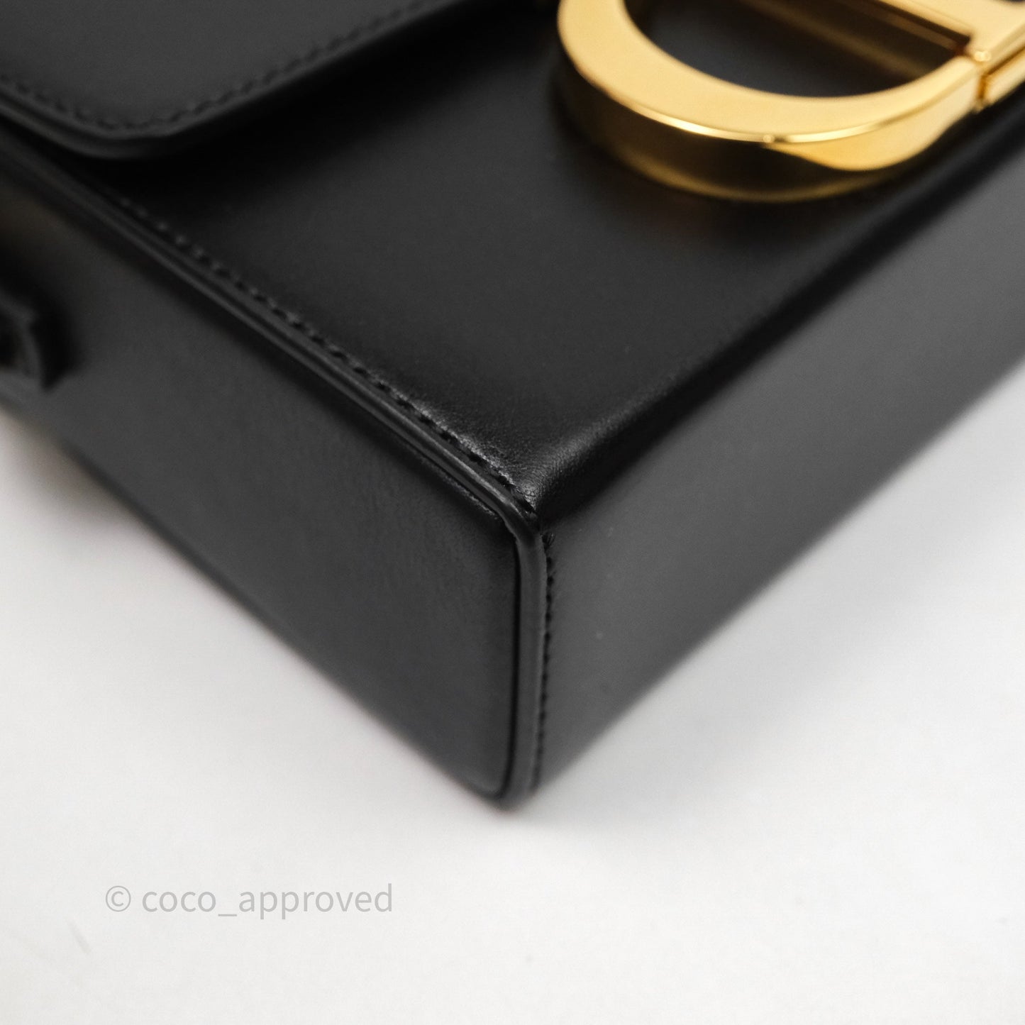 Christian Dior 30 Montaigne Box Bag Black