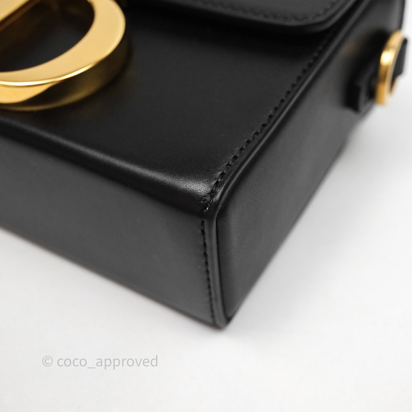 Christian Dior 30 Montaigne Box Bag Black