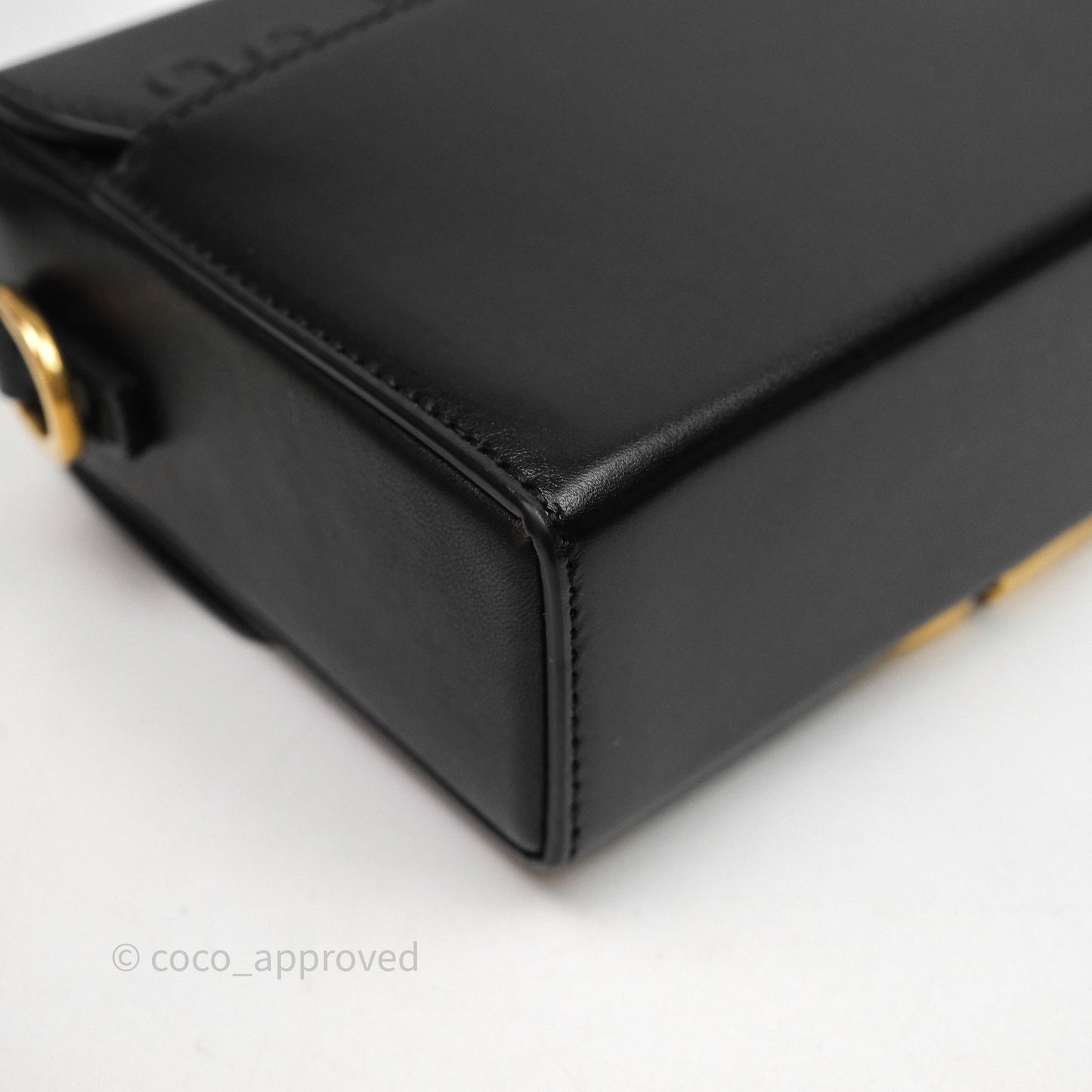 Christian Dior 30 Montaigne Box Bag Black