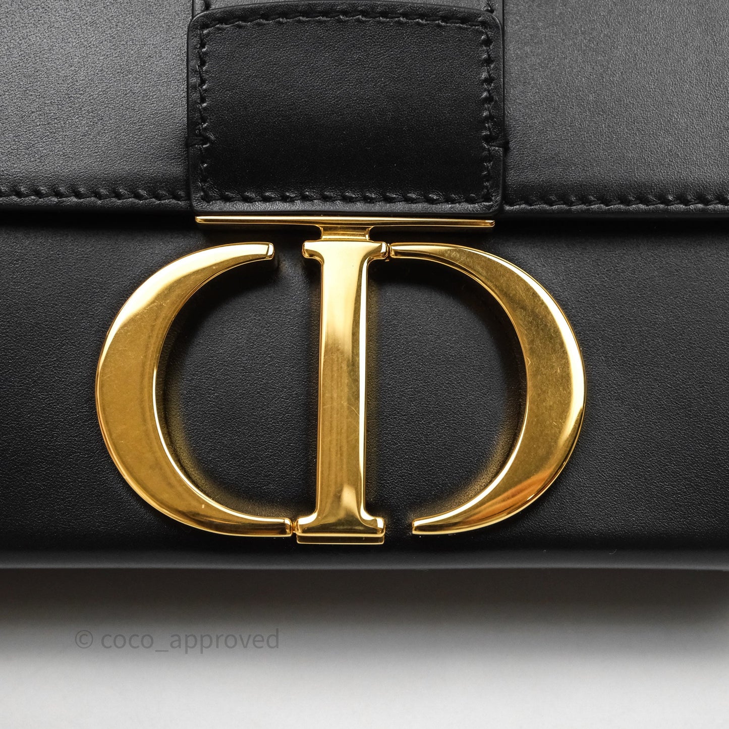 Christian Dior 30 Montaigne Box Bag Black