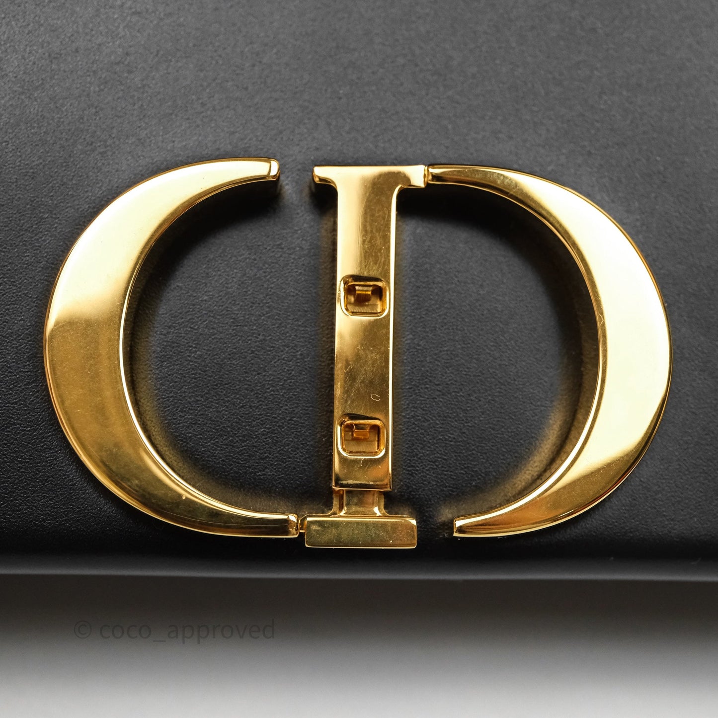 Christian Dior 30 Montaigne Box Bag Black