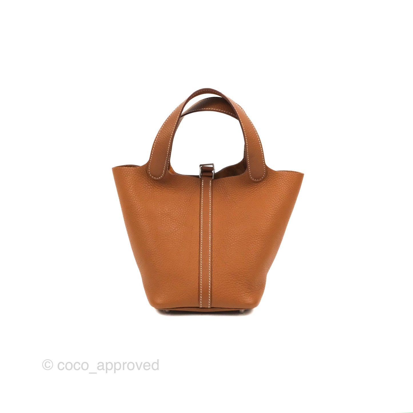 Hermès Picotin 18 Gold Clemence Palladium Hardware