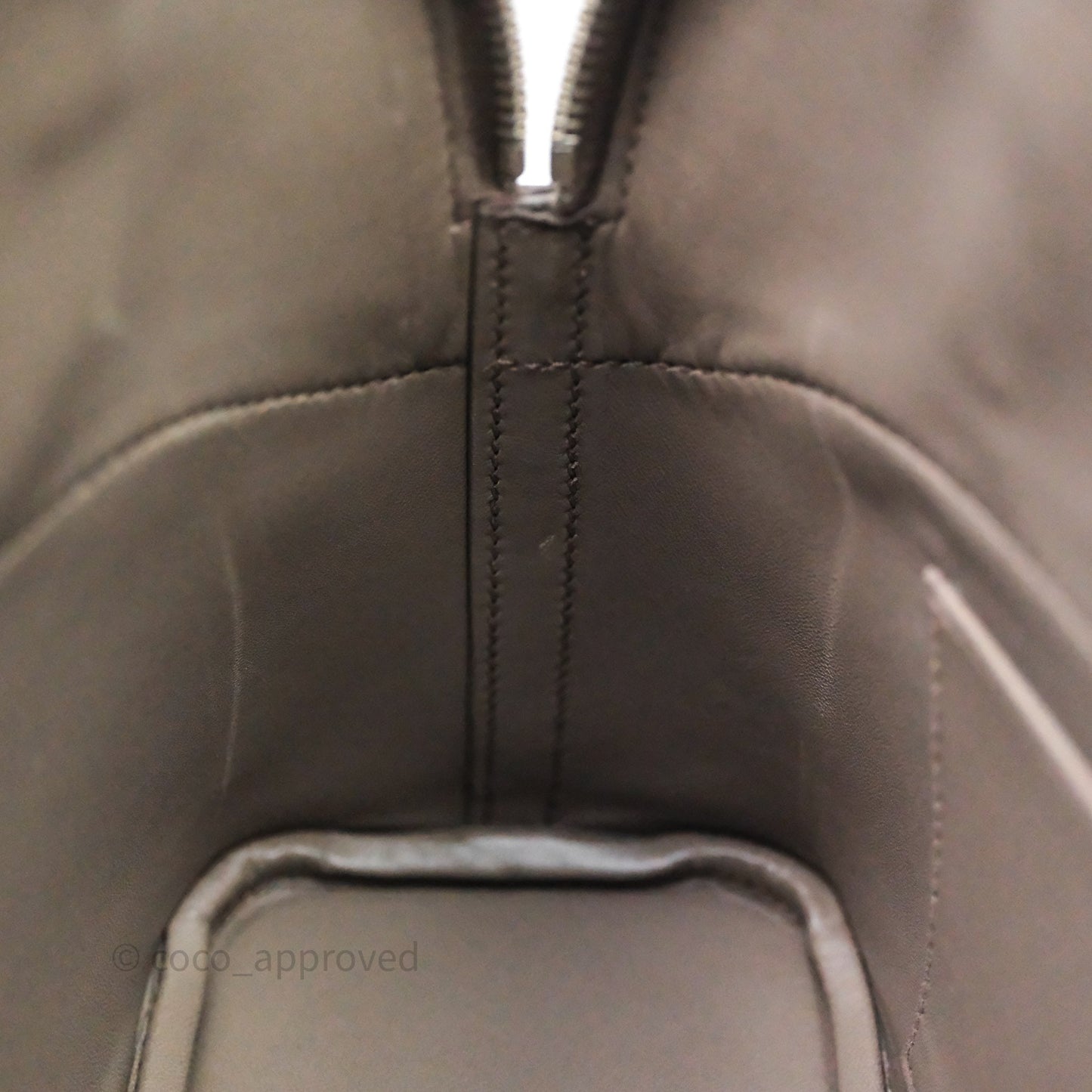 Hermès Bolide 27 Gris Etain 8F Epsom Palladium Hardware