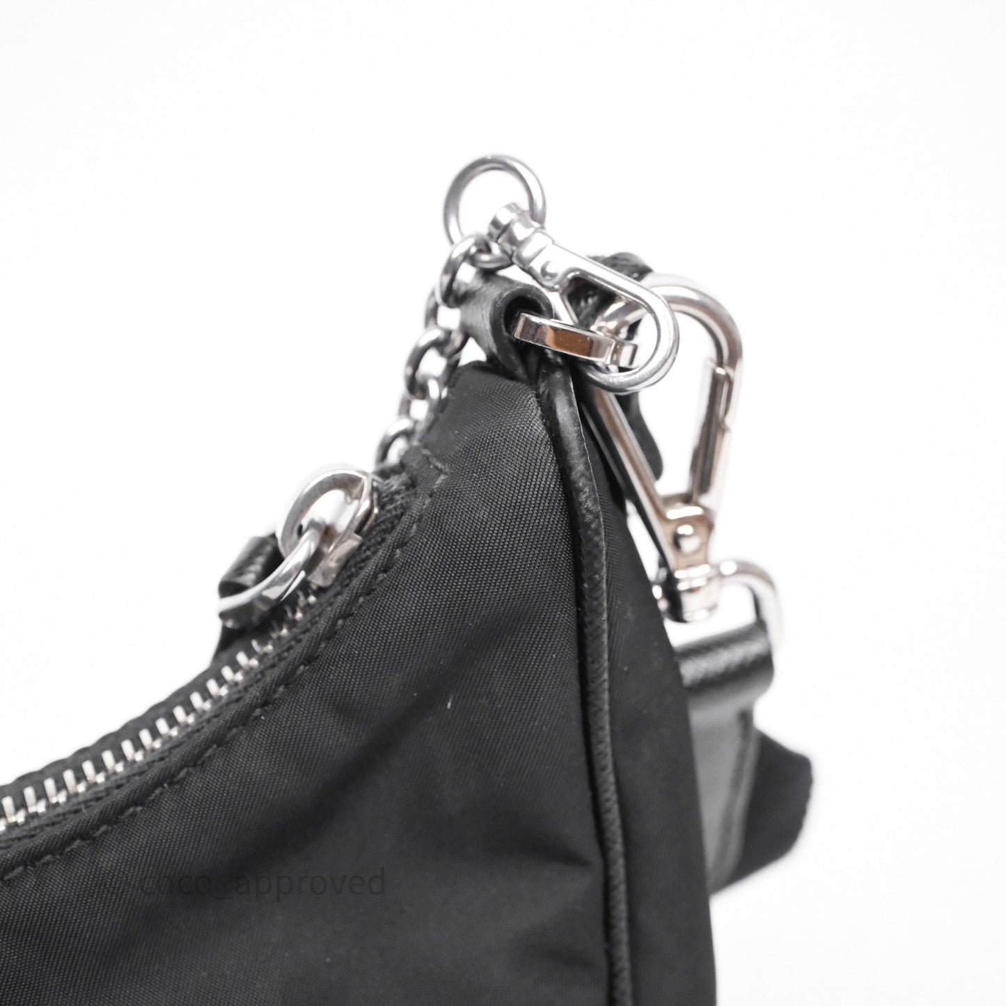 Prada Nylon Re-Edition 2005 Shoulder Bag Black