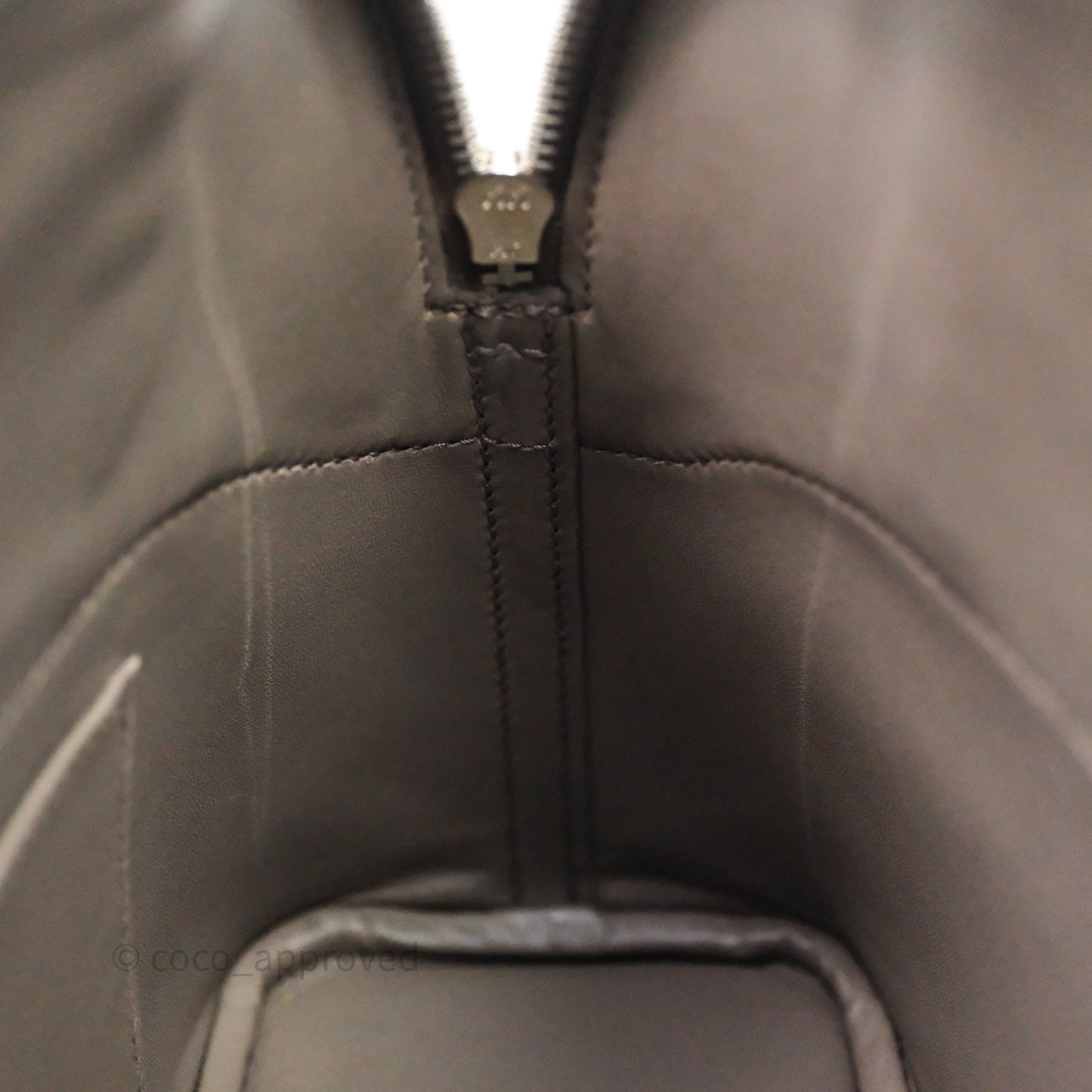 Hermès Bolide 27 Gris Etain 8F Epsom Palladium Hardware