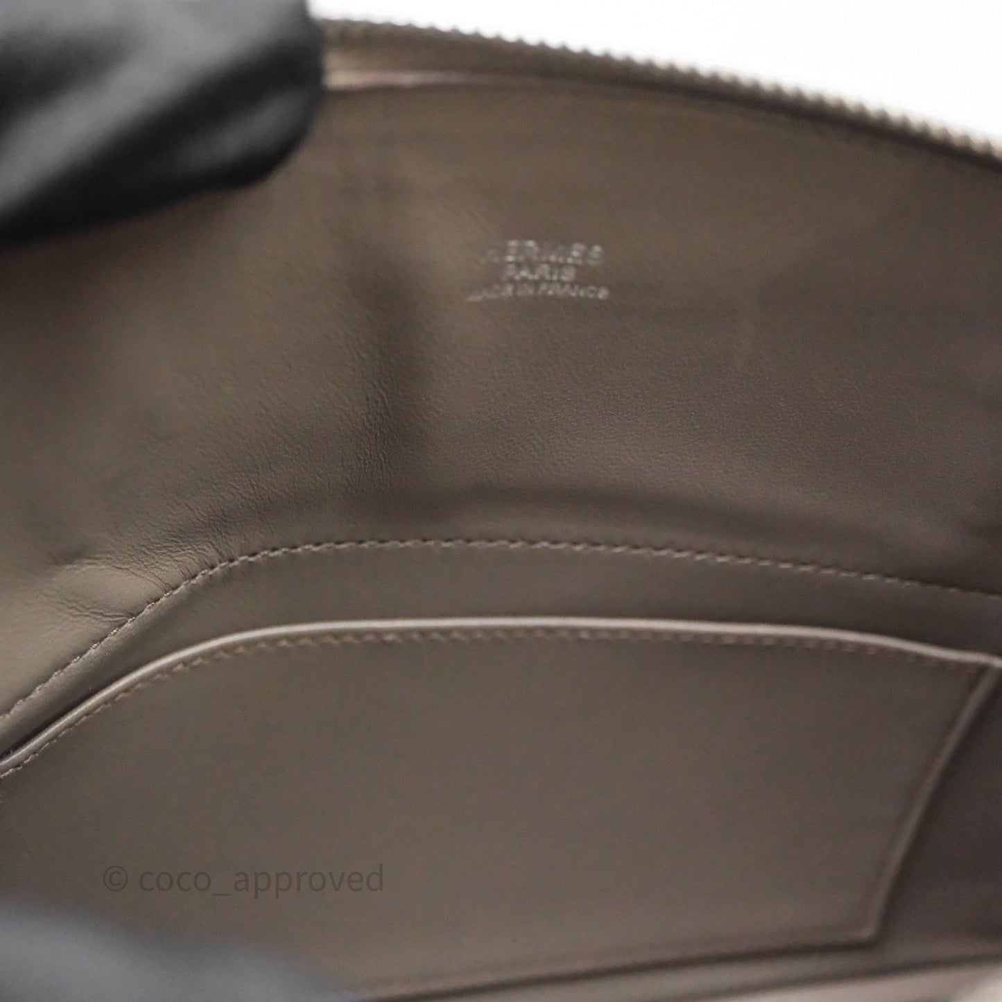 Hermès Bolide 27 Gris Etain 8F Epsom Palladium Hardware