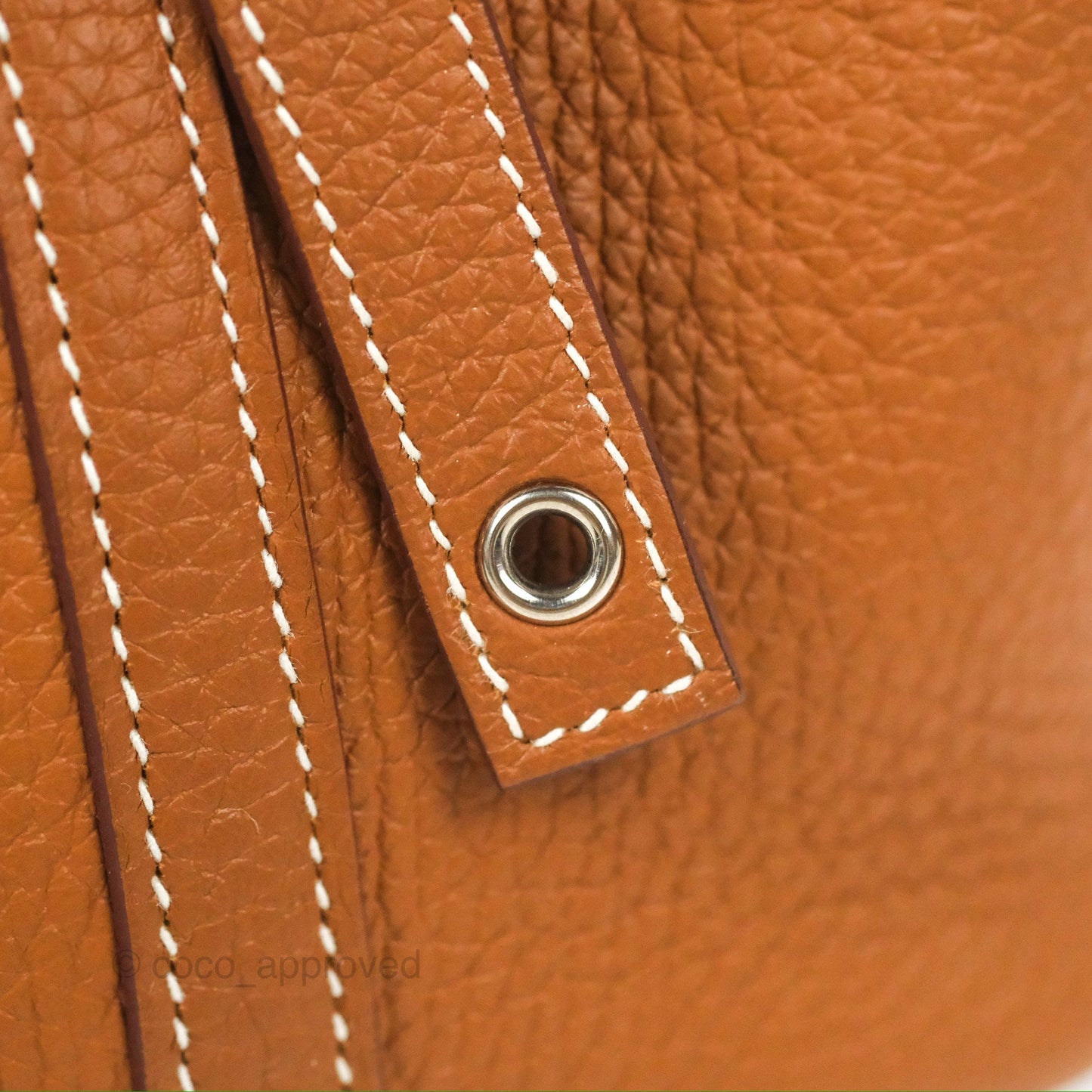 Hermès Picotin 18 Gold Clemence Palladium Hardware