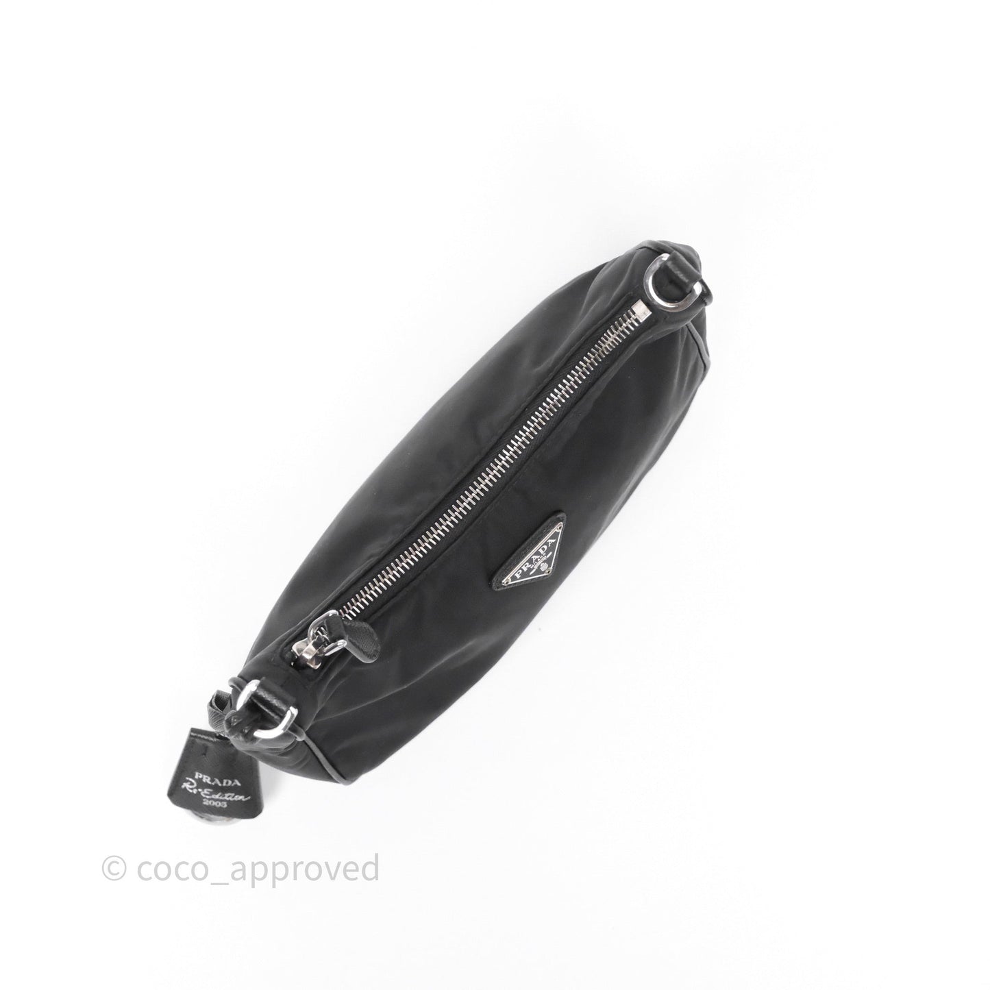 Prada Nylon Re-Edition 2005 Shoulder Bag Black