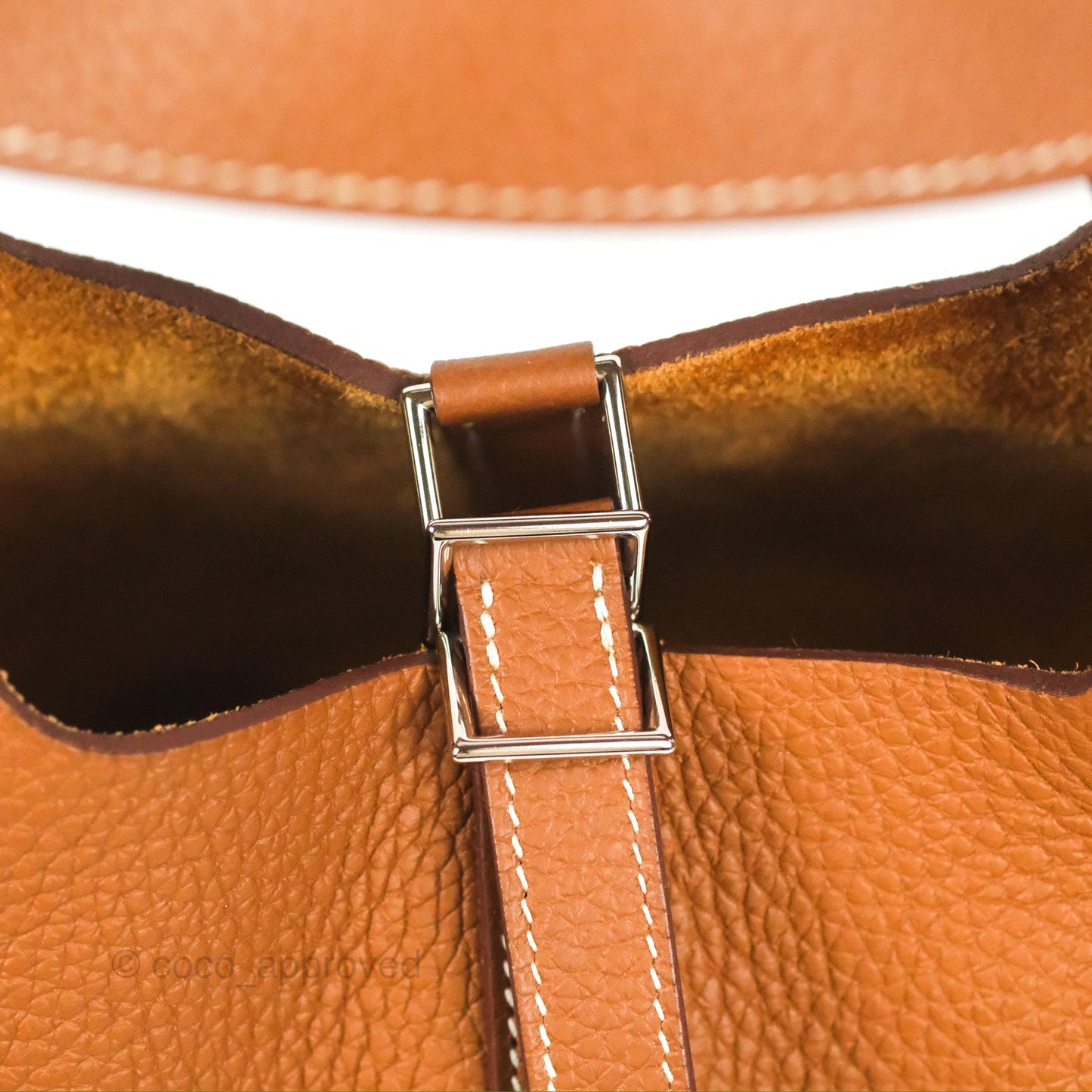 Hermès Picotin 18 Gold Clemence Palladium Hardware