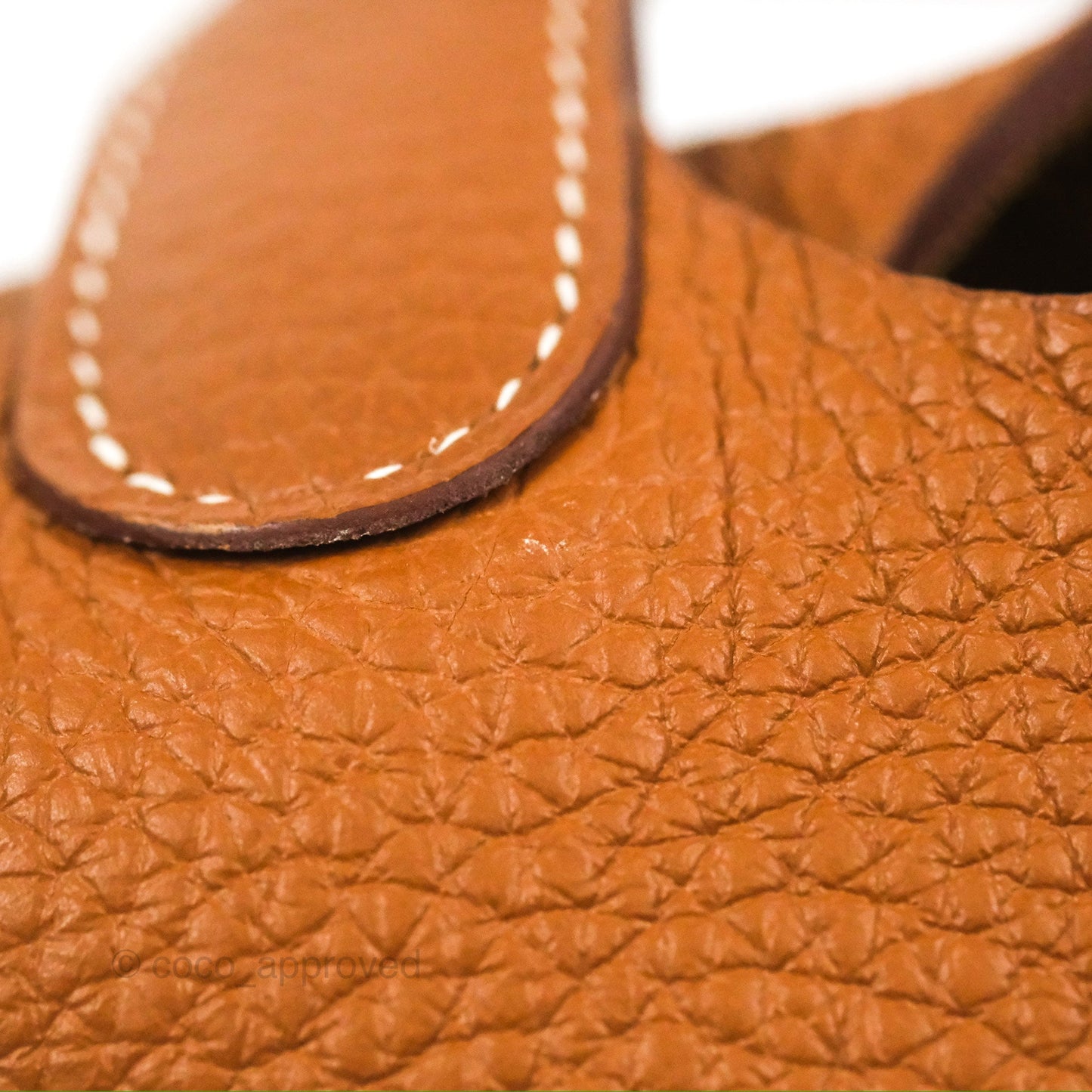 Hermès Picotin 18 Gold Clemence Palladium Hardware