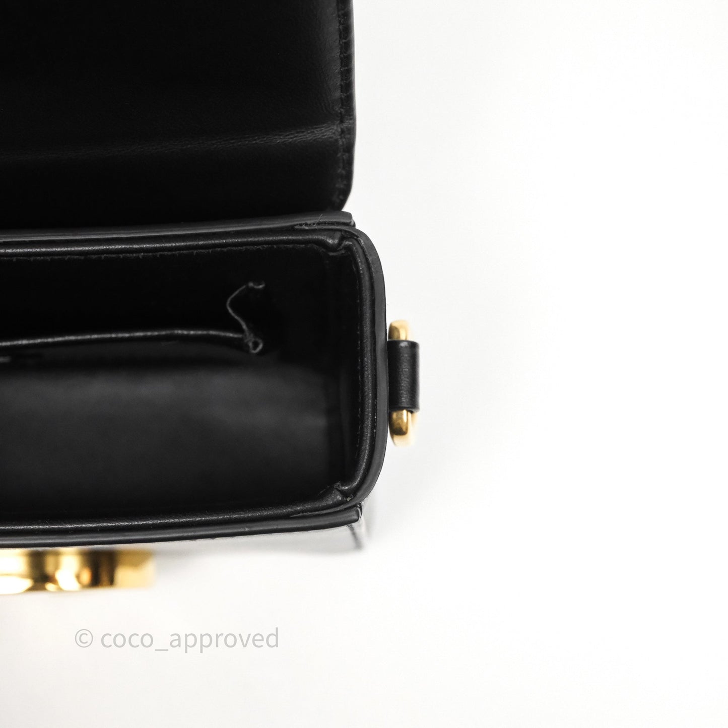 Christian Dior 30 Montaigne Box Bag Black