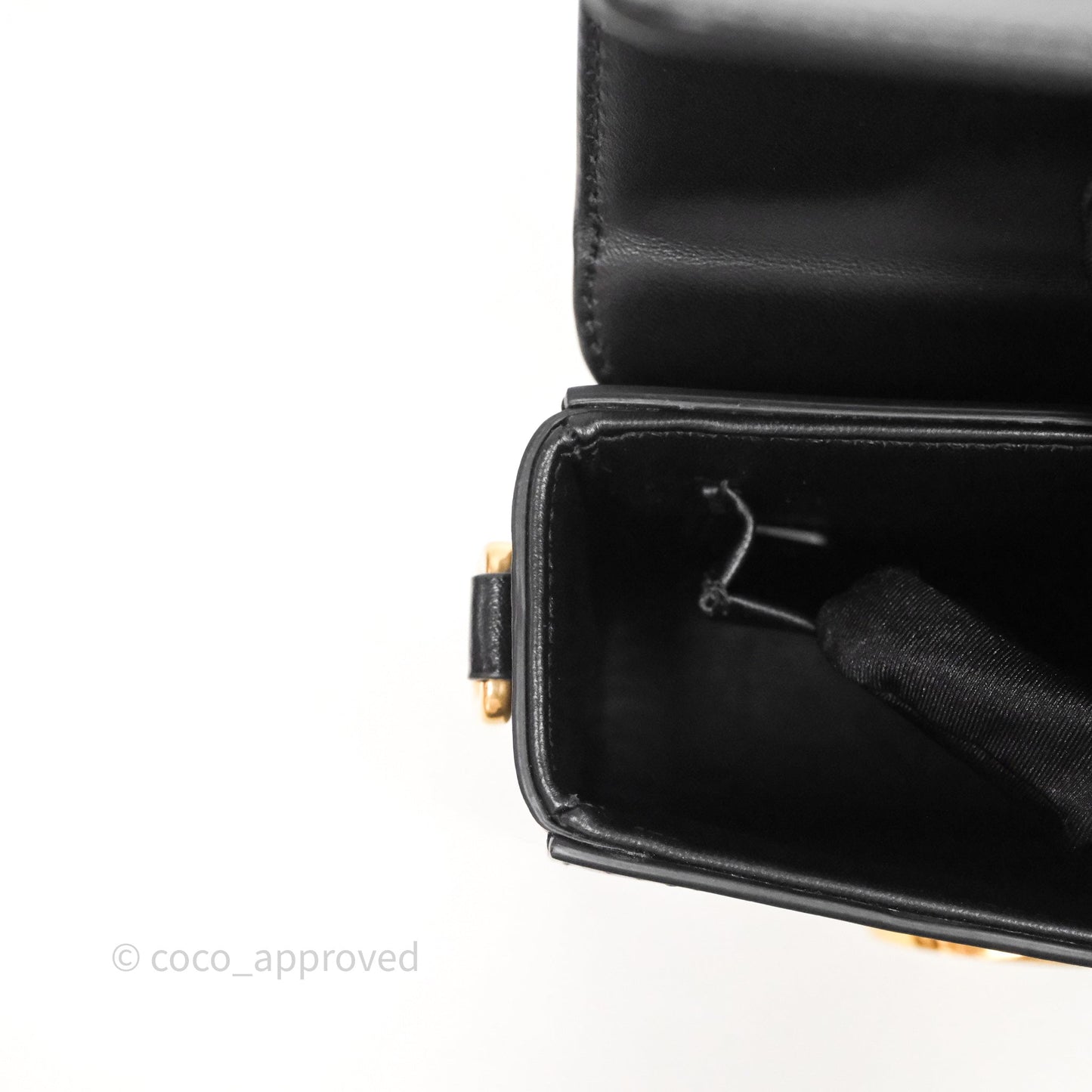Christian Dior 30 Montaigne Box Bag Black