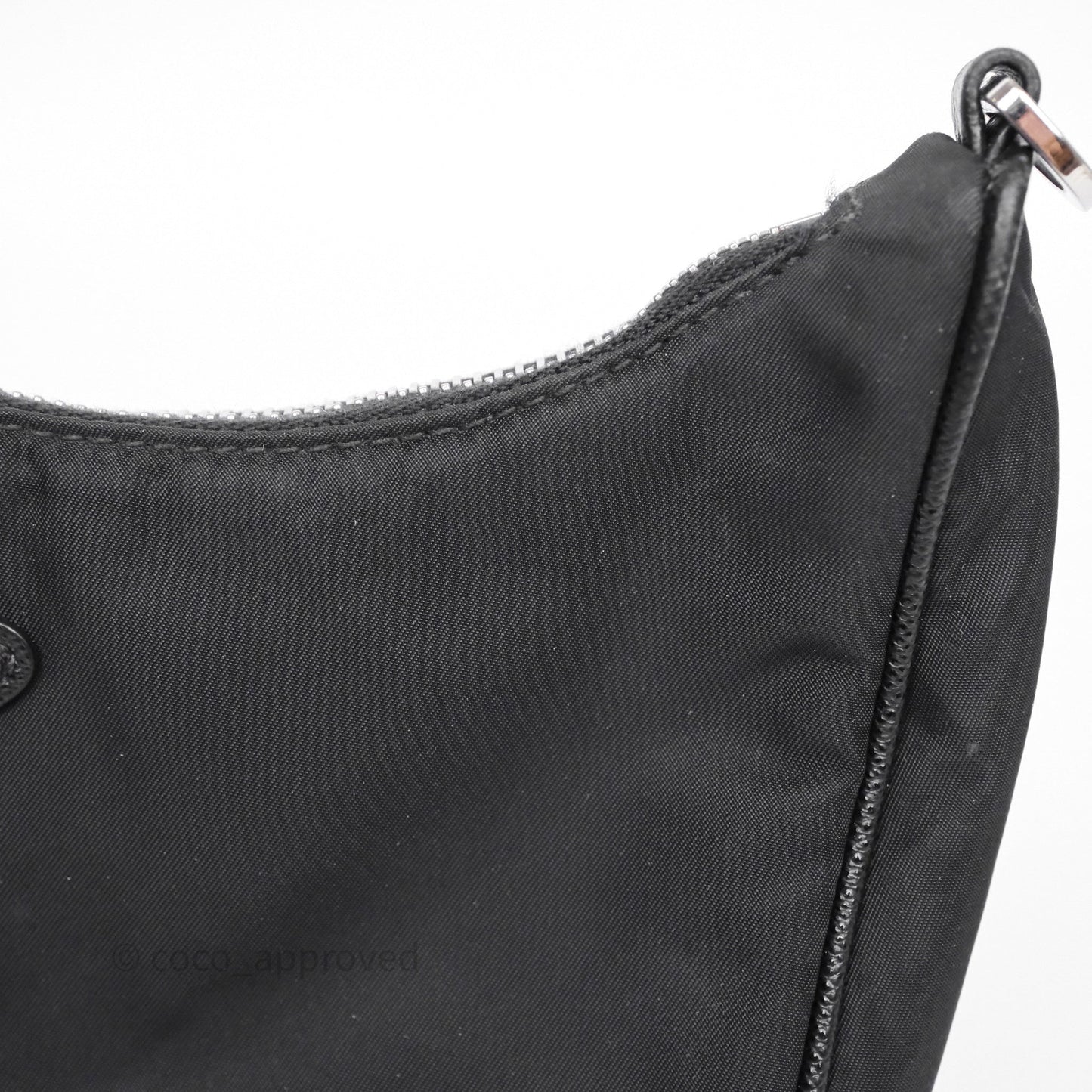 Prada Nylon Re-Edition 2005 Shoulder Bag Black