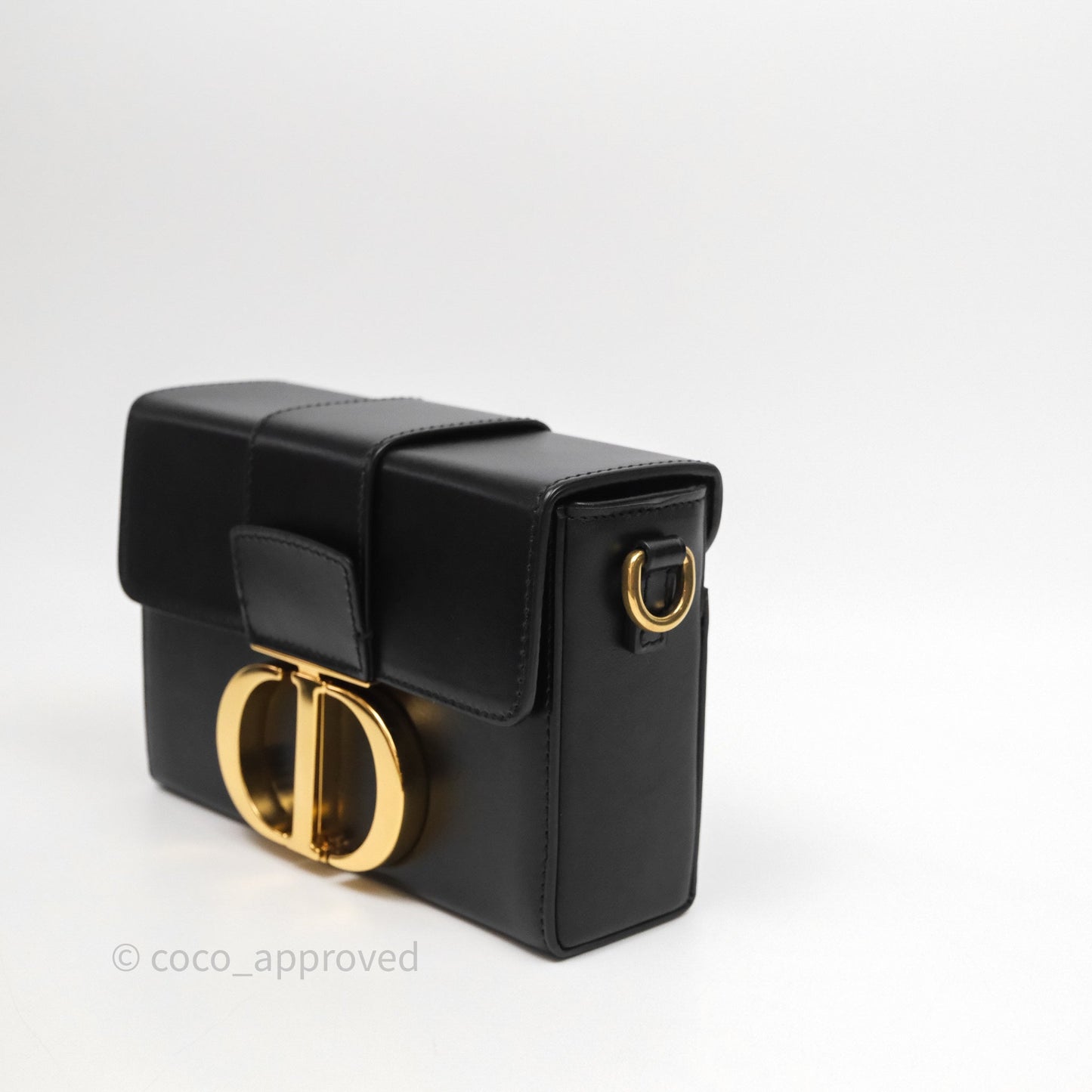 Christian Dior 30 Montaigne Box Bag Black