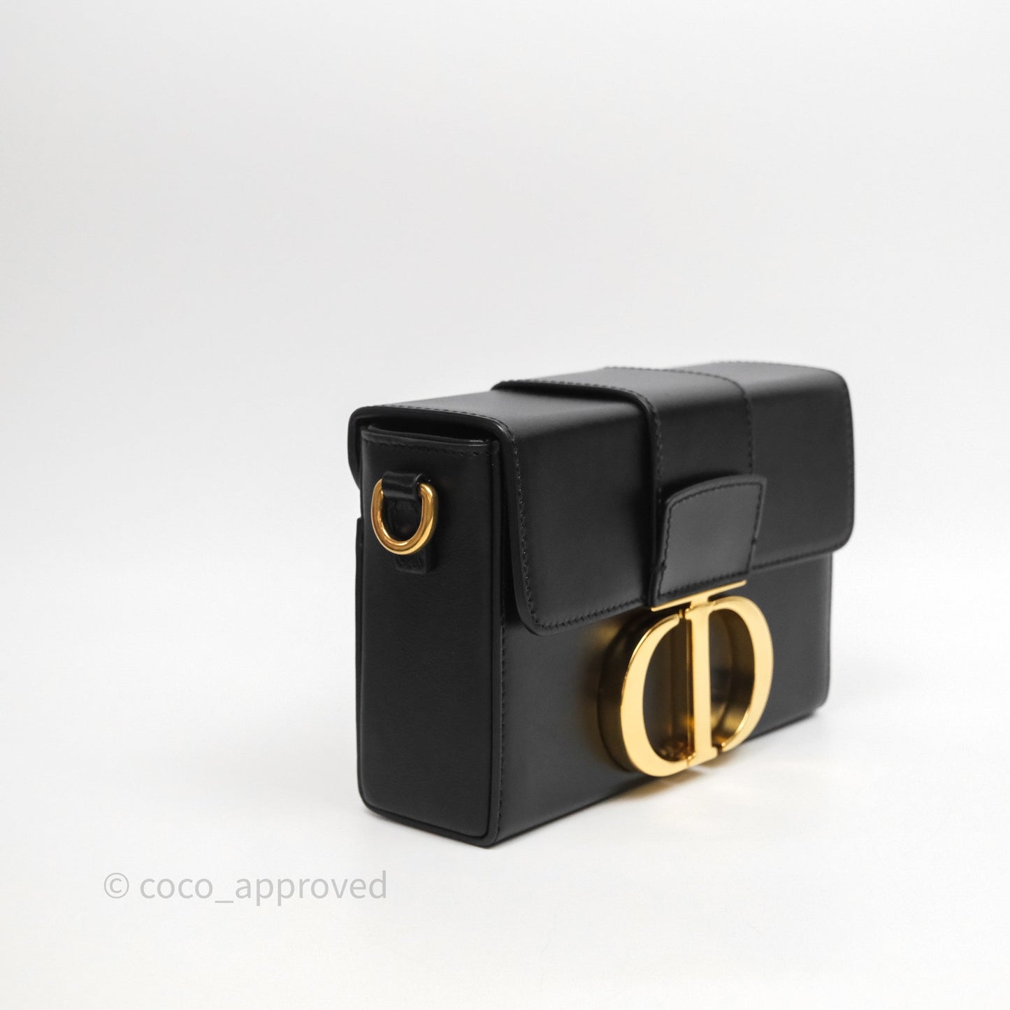 Christian Dior 30 Montaigne Box Bag Black