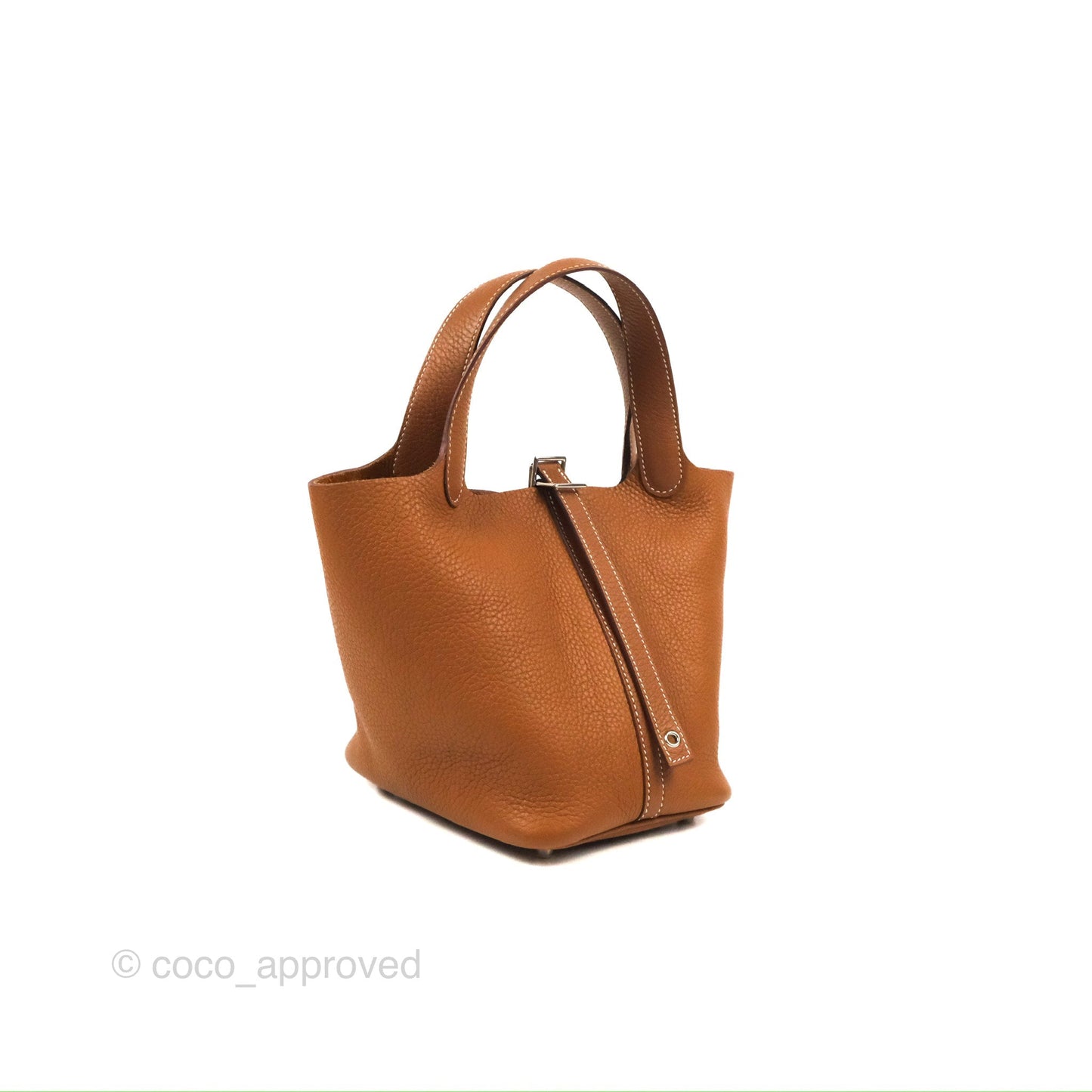 Hermès Picotin 18 Gold Clemence Palladium Hardware