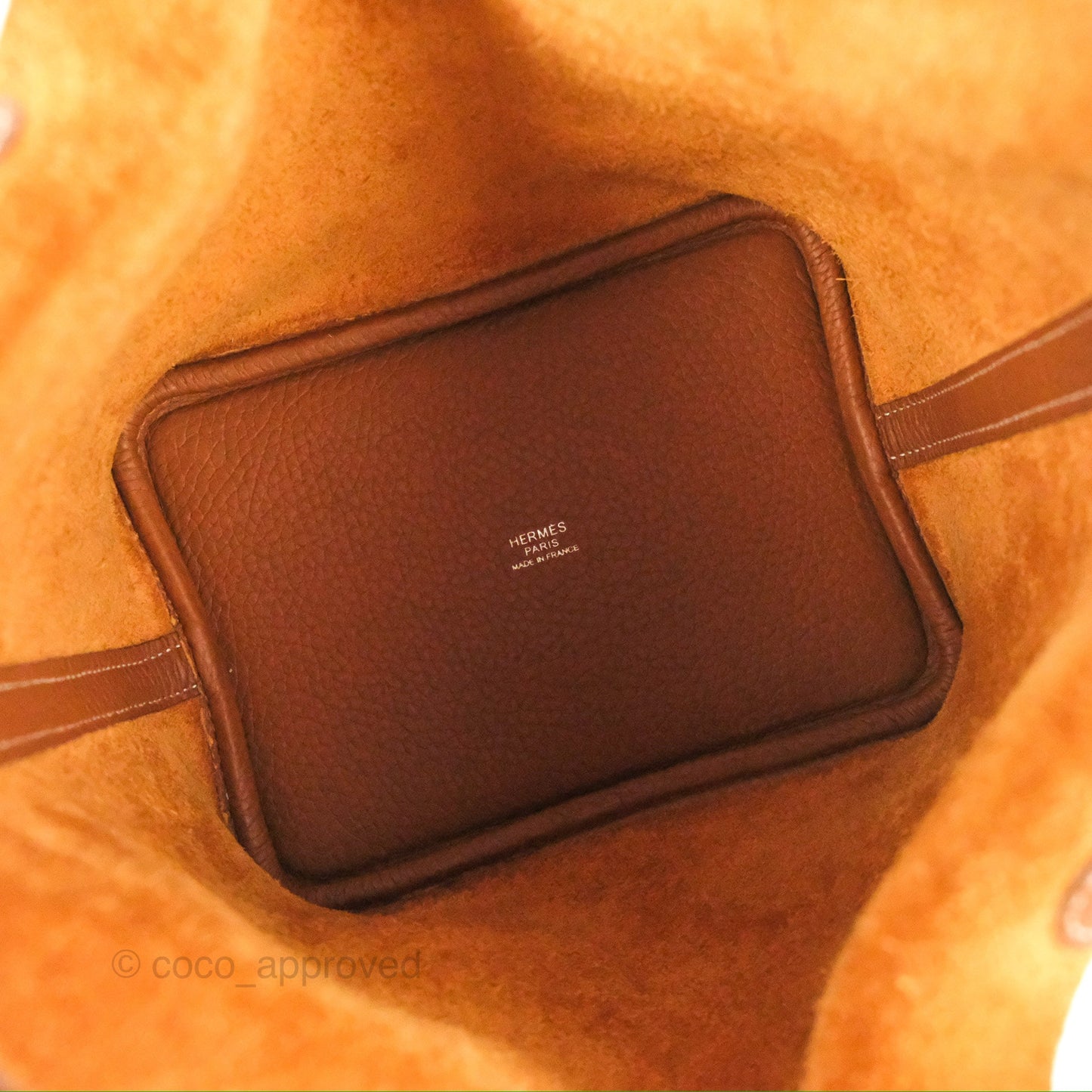 Hermès Picotin 18 Gold Clemence Palladium Hardware