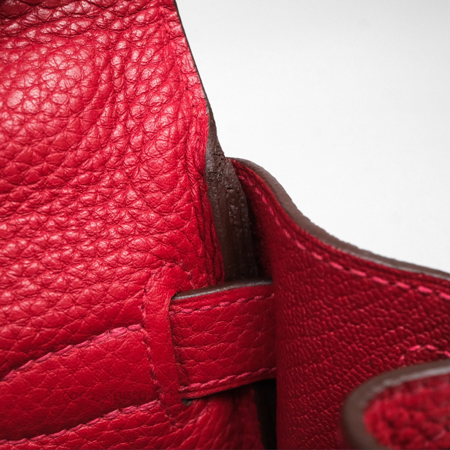 Hermes Kelly 28 Red Palladium Hardware