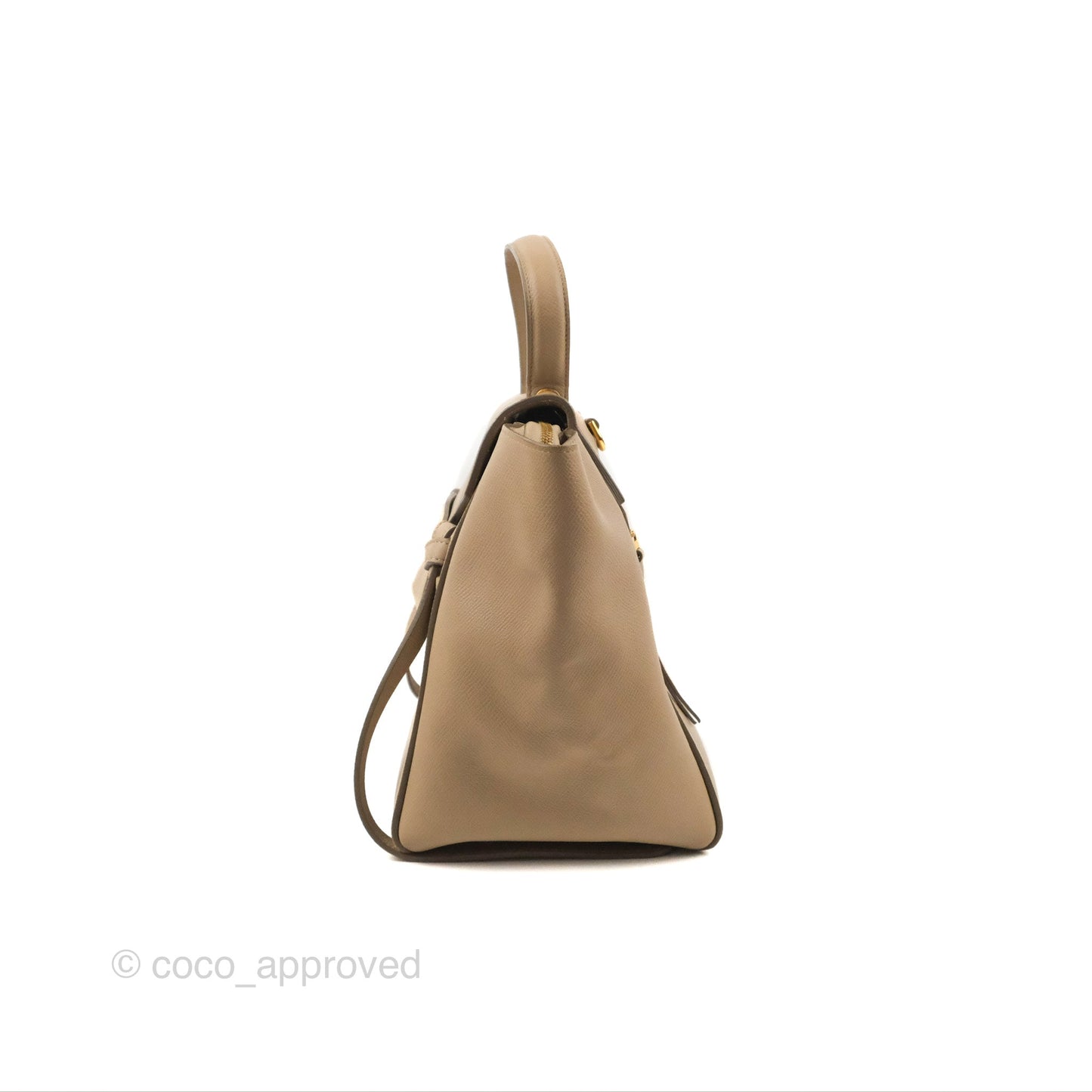 Celine Mini Belt Bag Light Taupe Grained Calfskin Gold Hardware
