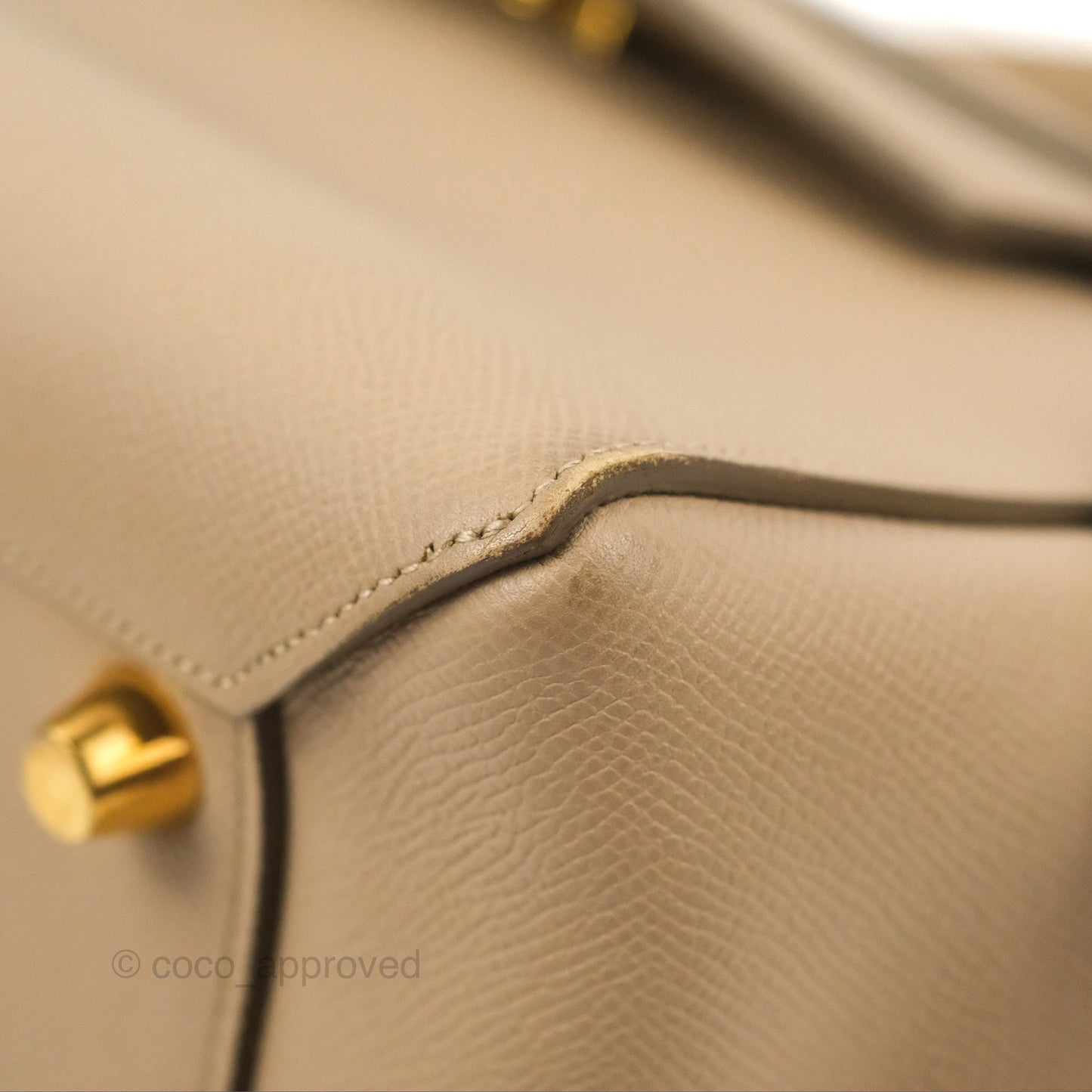 Celine Mini Belt Bag Light Taupe Grained Calfskin Gold Hardware