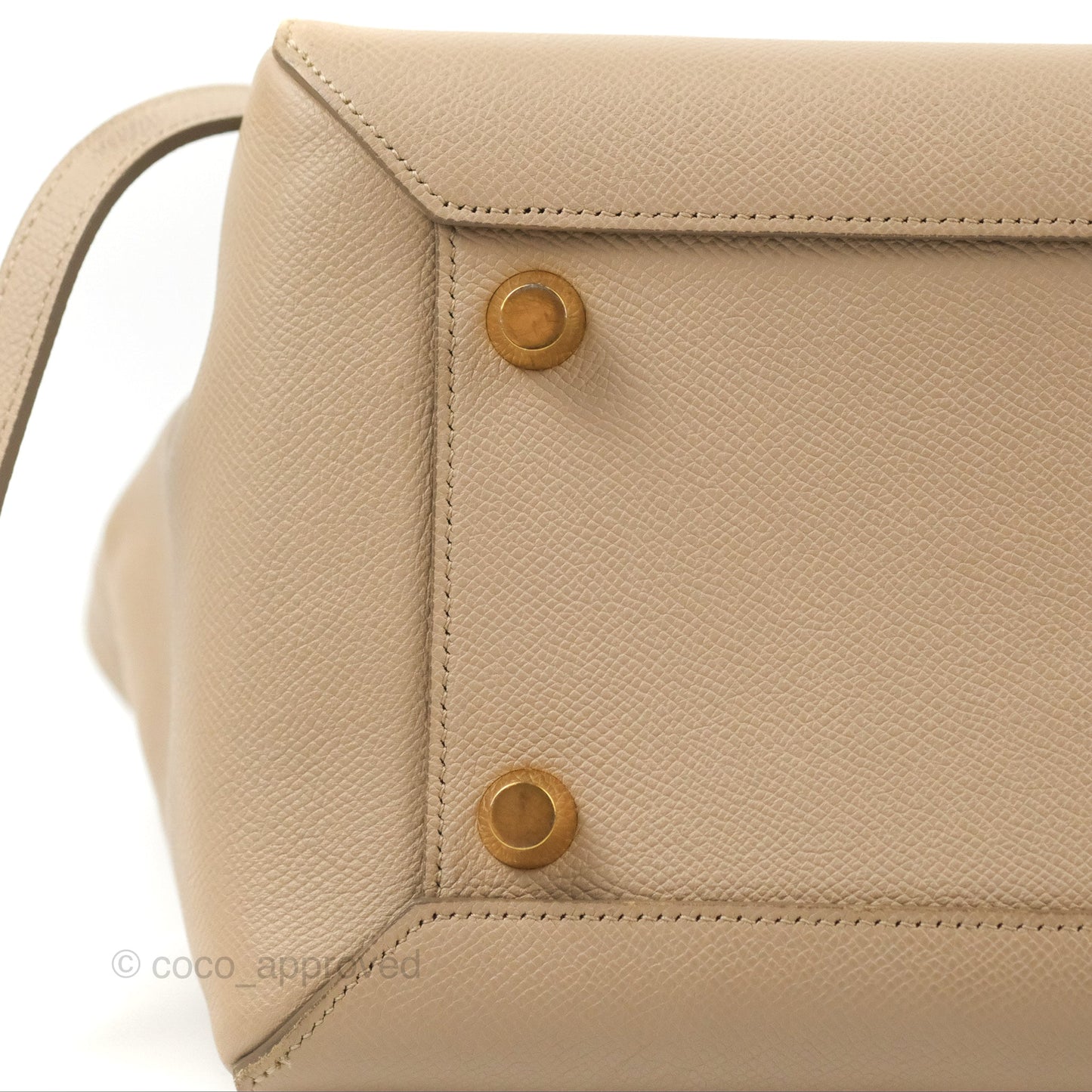 Celine Mini Belt Bag Light Taupe Grained Calfskin Gold Hardware