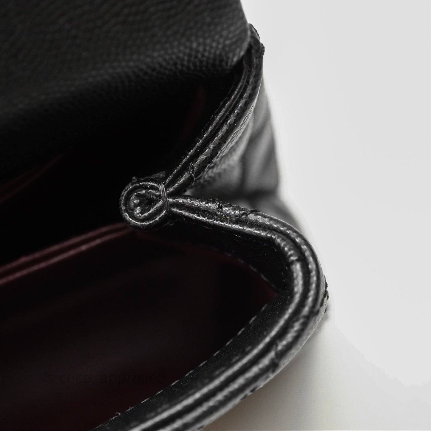 Chanel Small Coco Handle Quilted Black Caviar Gold Hardware