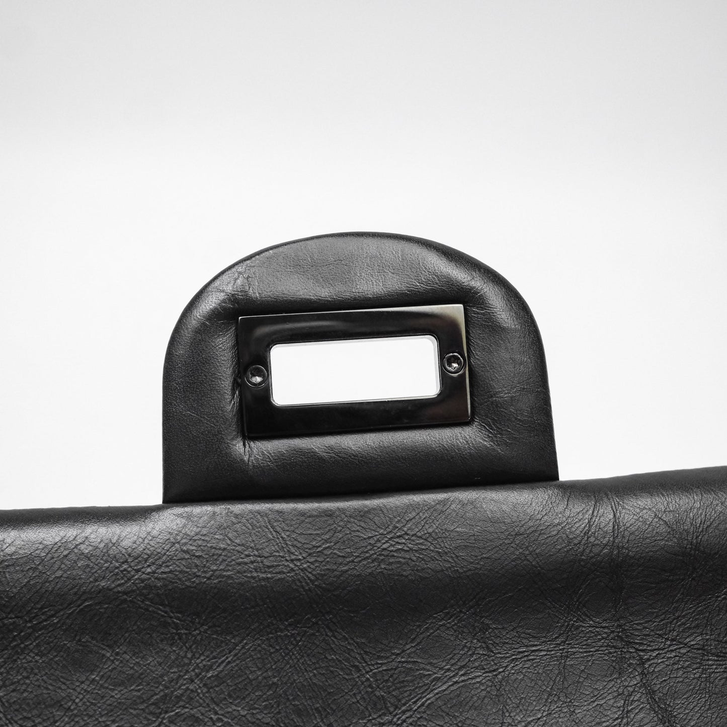 Chanel Reissue 225 Chevron Aged Calfskin So Black