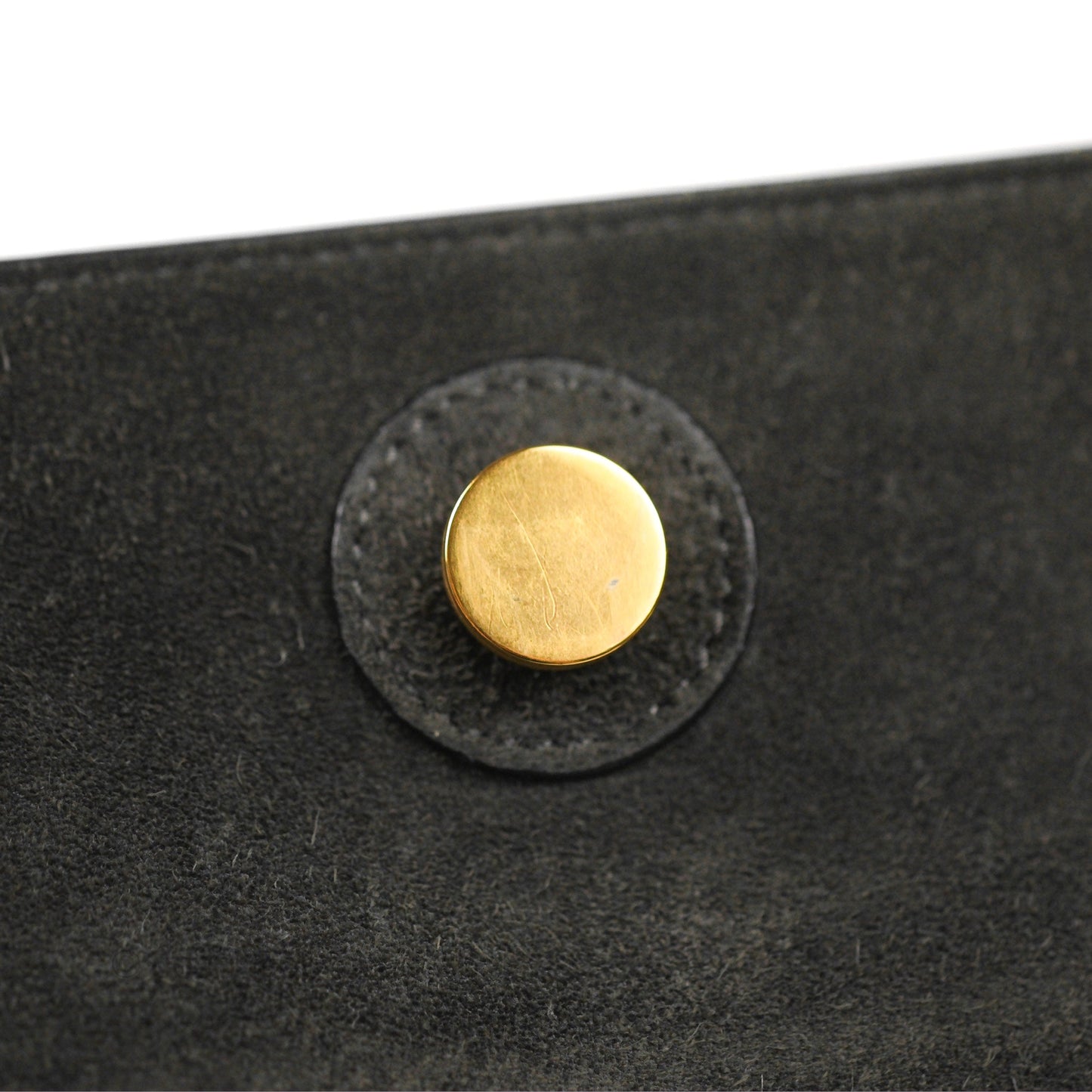 Celine Mini Belt Bag Dark Grey Grained Calfskin