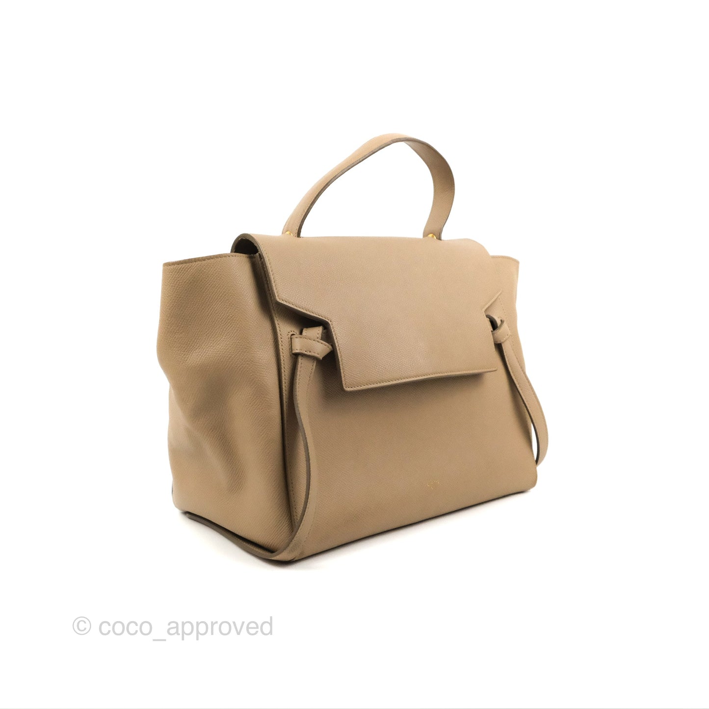 Celine Mini Belt Bag Light Taupe Grained Calfskin Gold Hardware