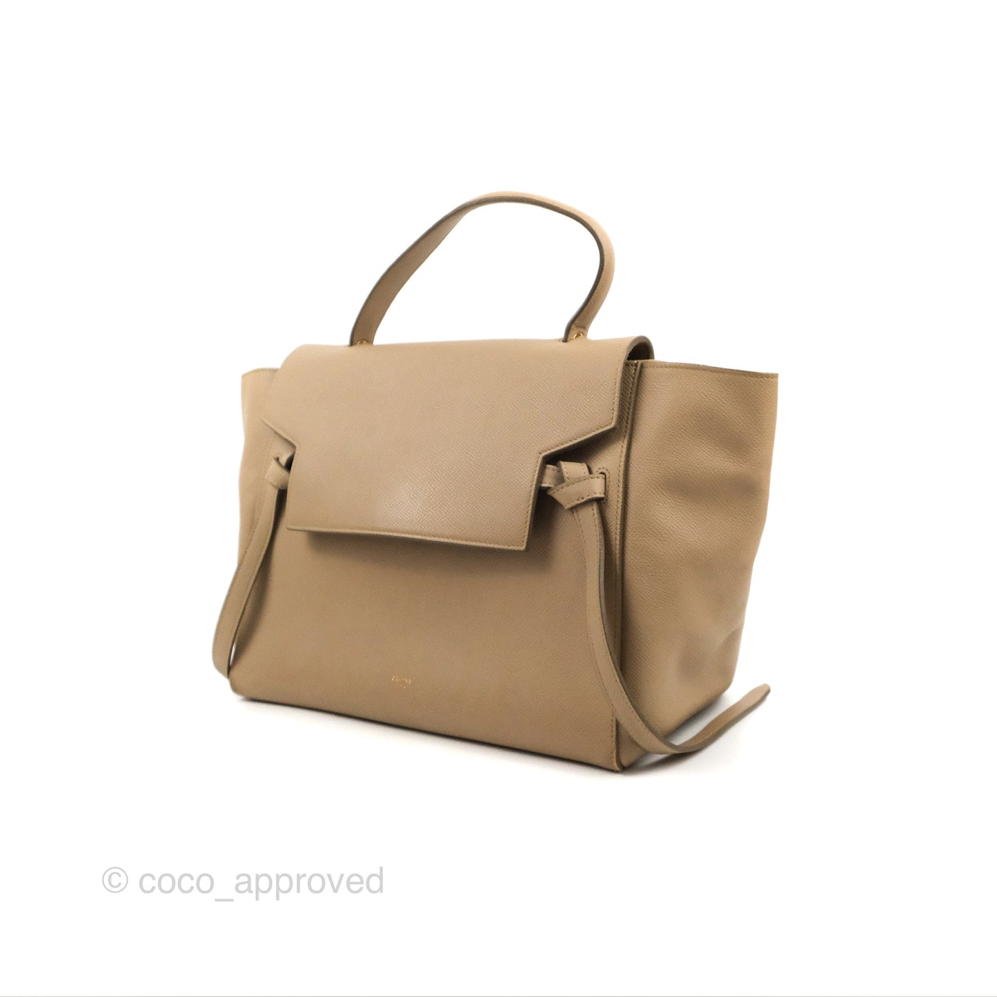Celine Mini Belt Bag Light Taupe Grained Calfskin Gold Hardware