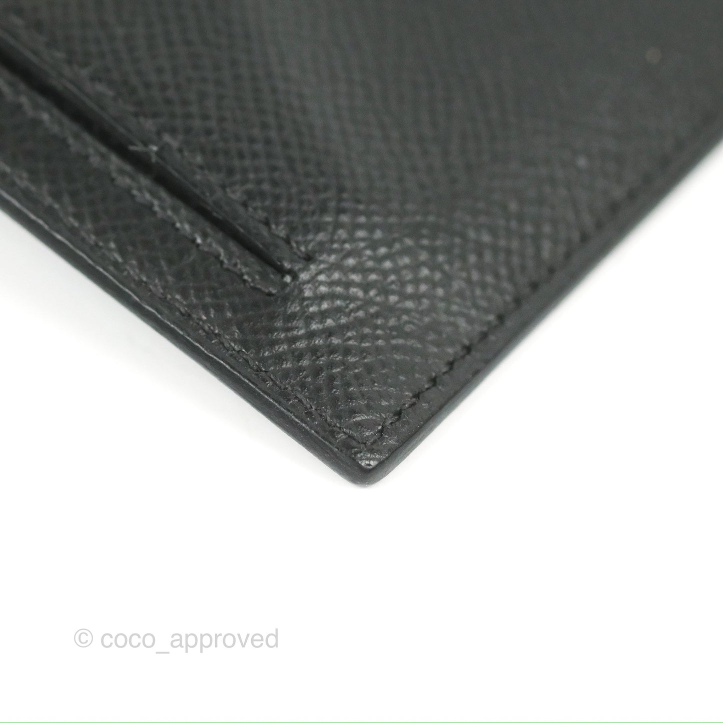 Hermès Kelly Pocket Compact Wallet Black Epsom Gold Hardware