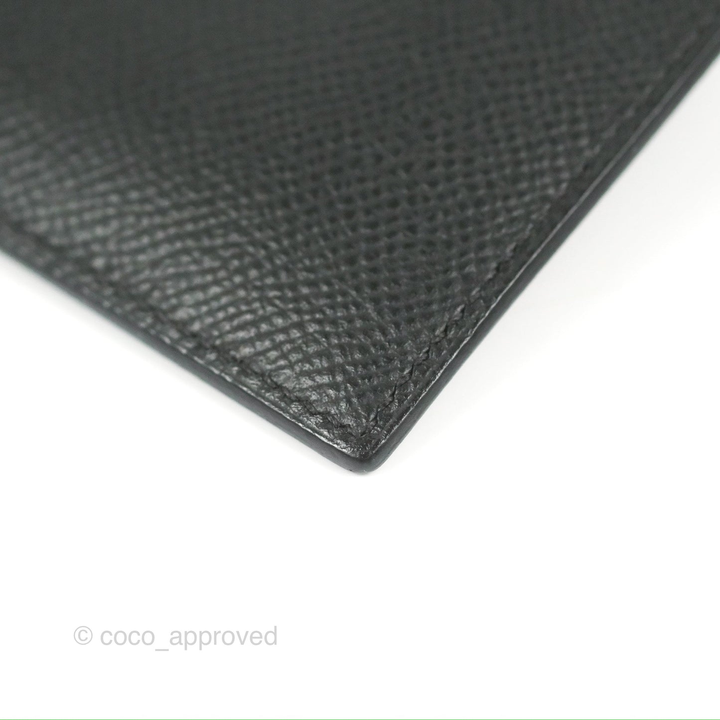 Hermès Kelly Pocket Compact Wallet Black Epsom Gold Hardware