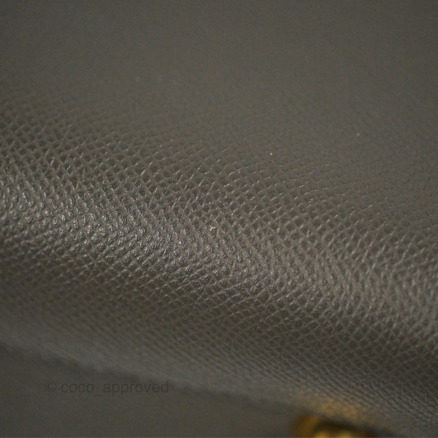 Celine Mini Belt Bag Dark Grey Grained Calfskin
